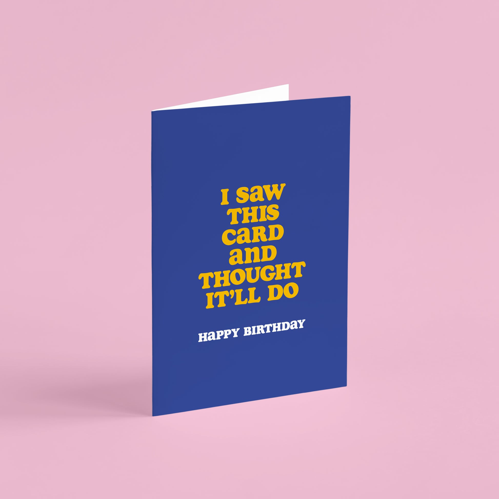 Funny Happy Birthday Card