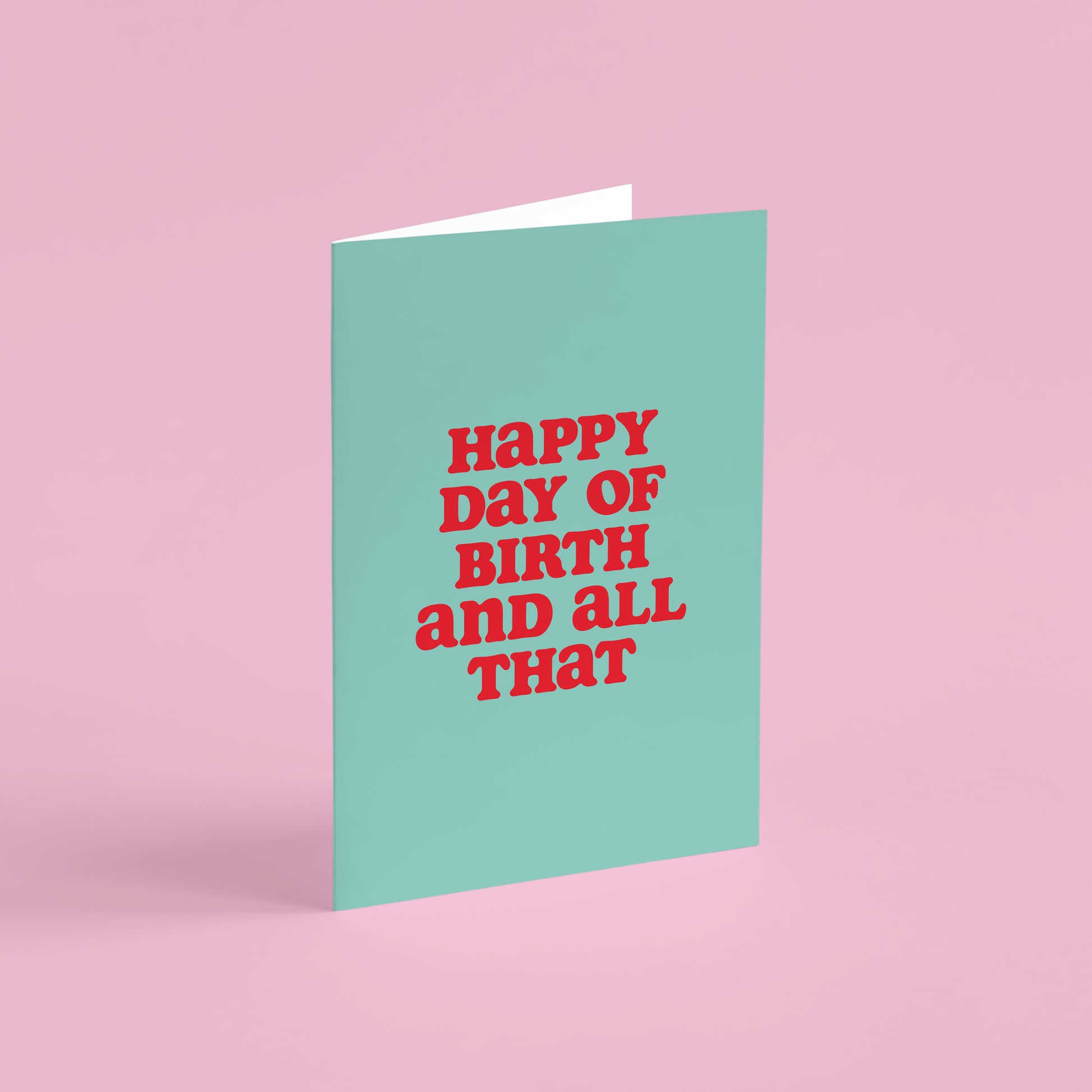 Funny Happy Birthday Card