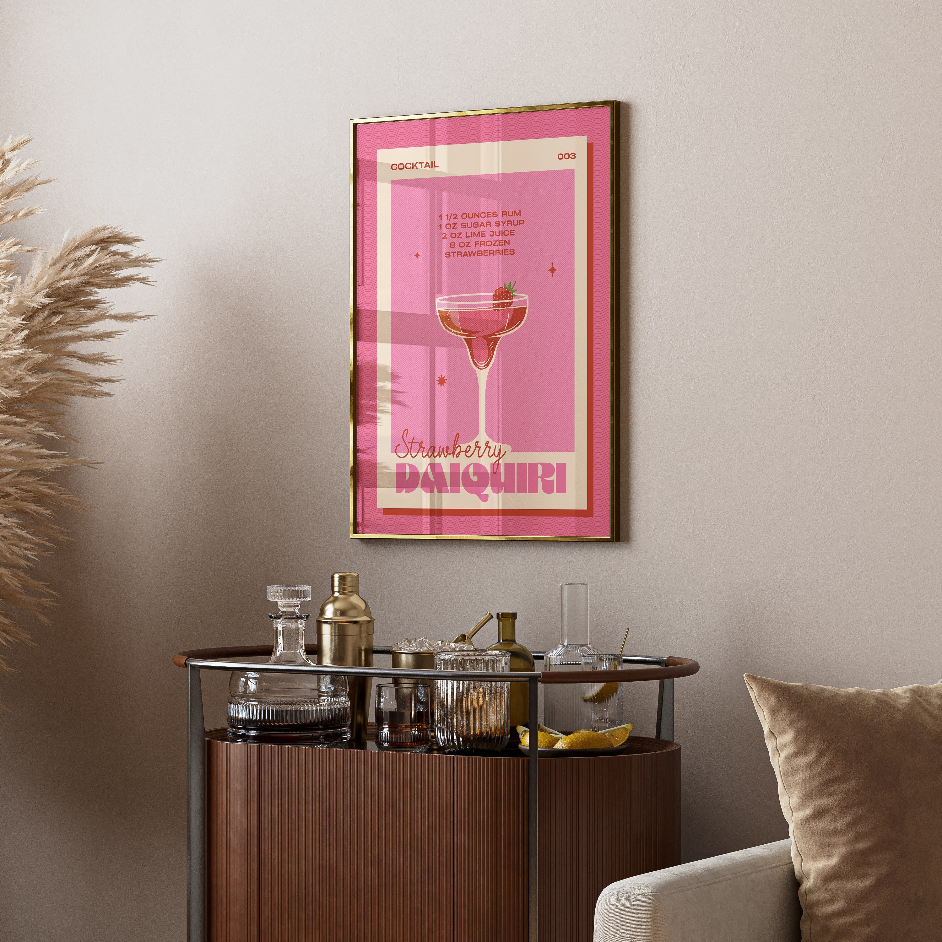 Strawberry Daiquiri Print