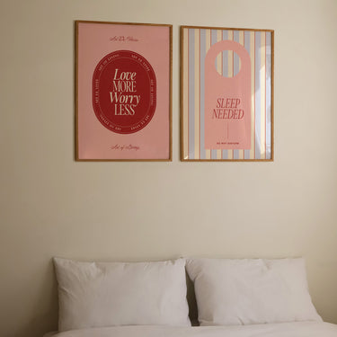 Relaxing Bedroom Print Set