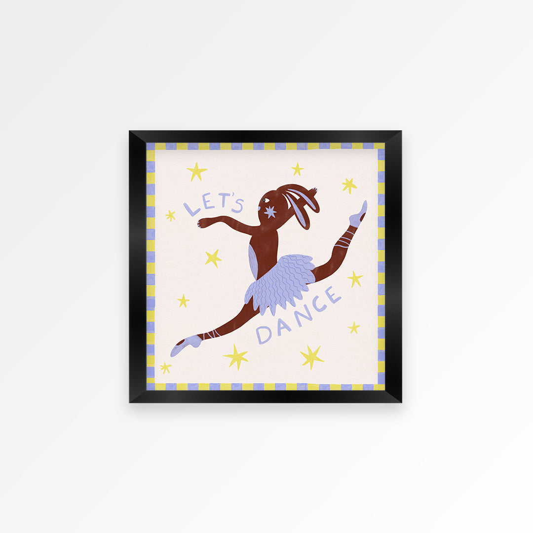 Ballet Bunny Kids Print