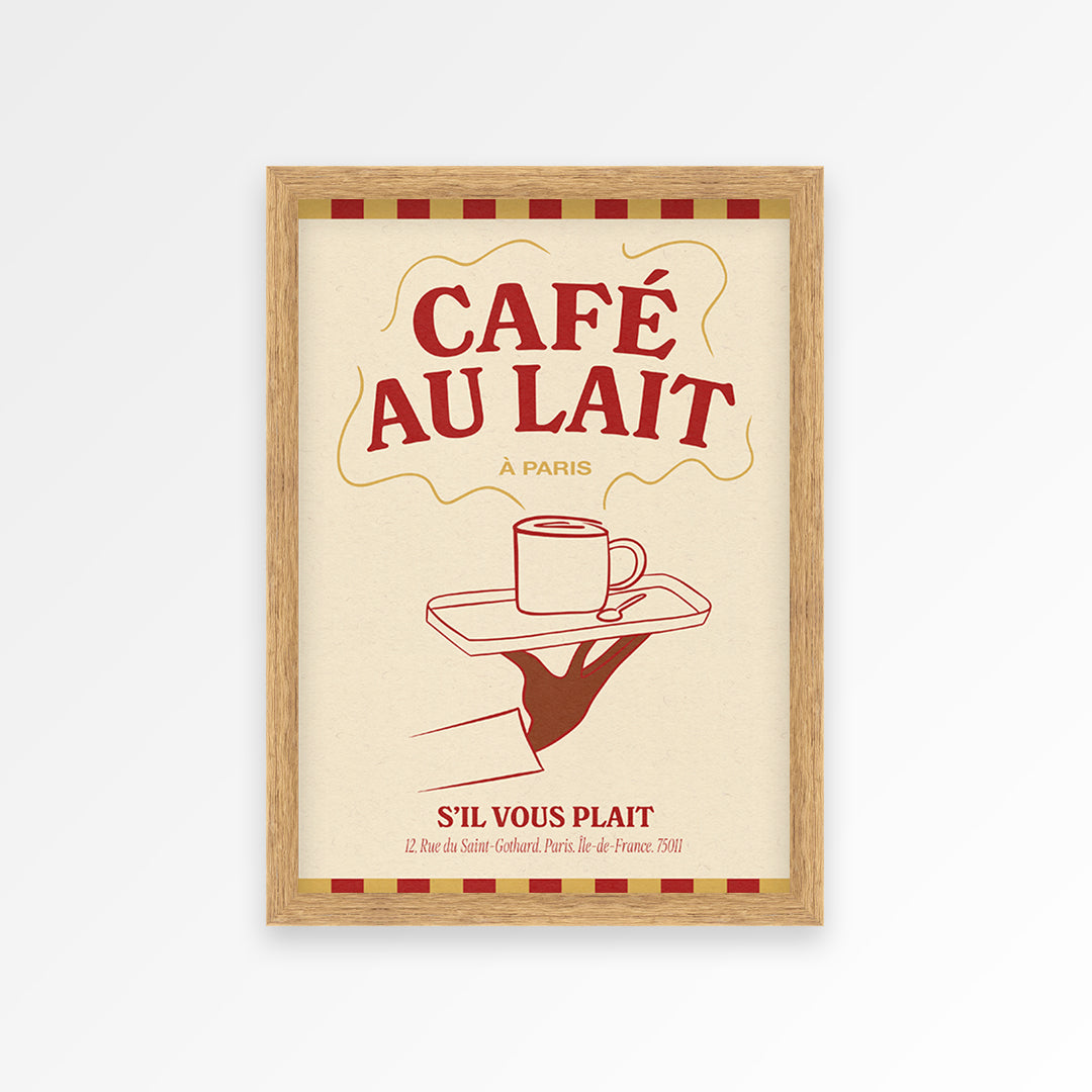 Café au Lait Print
