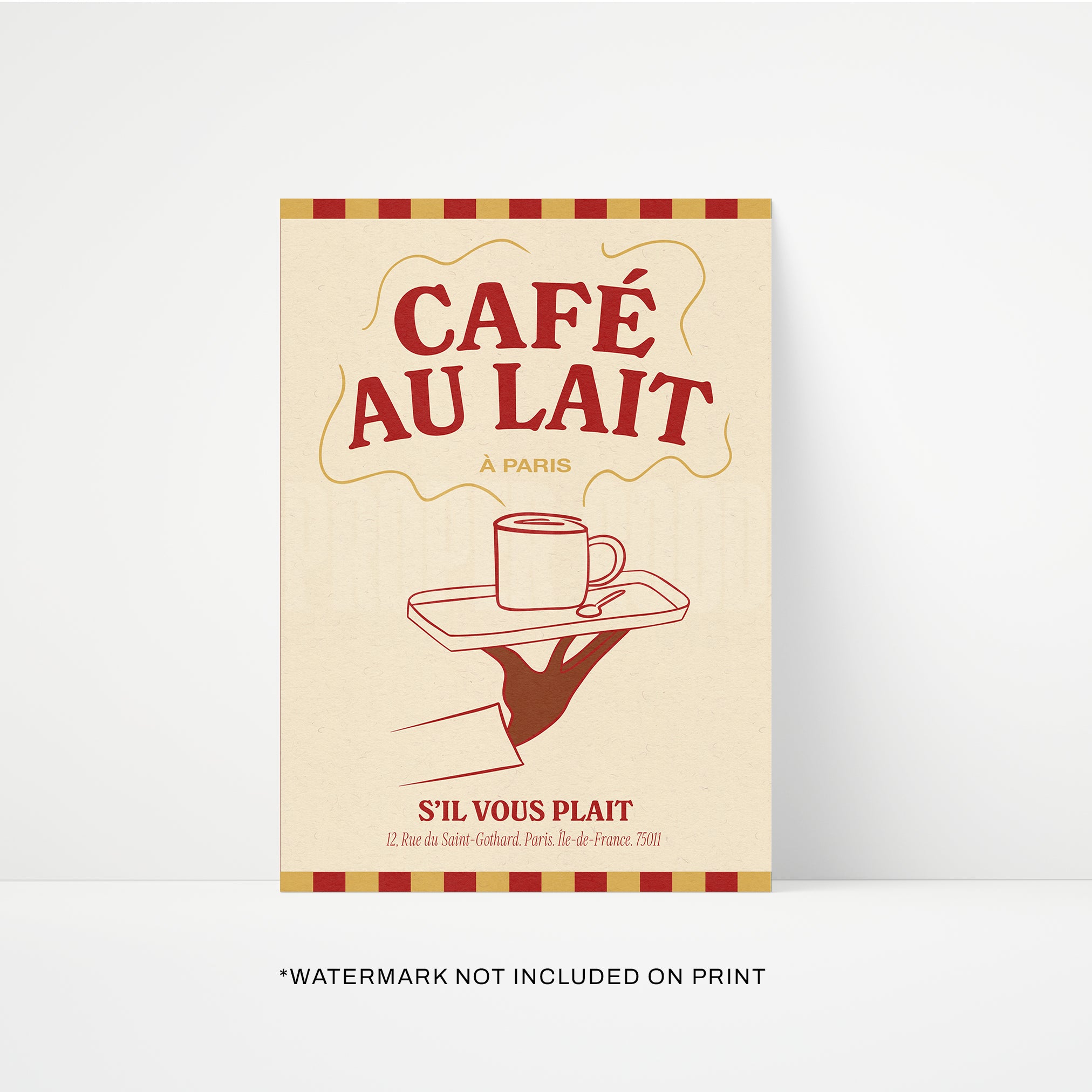 Café au Lait Print