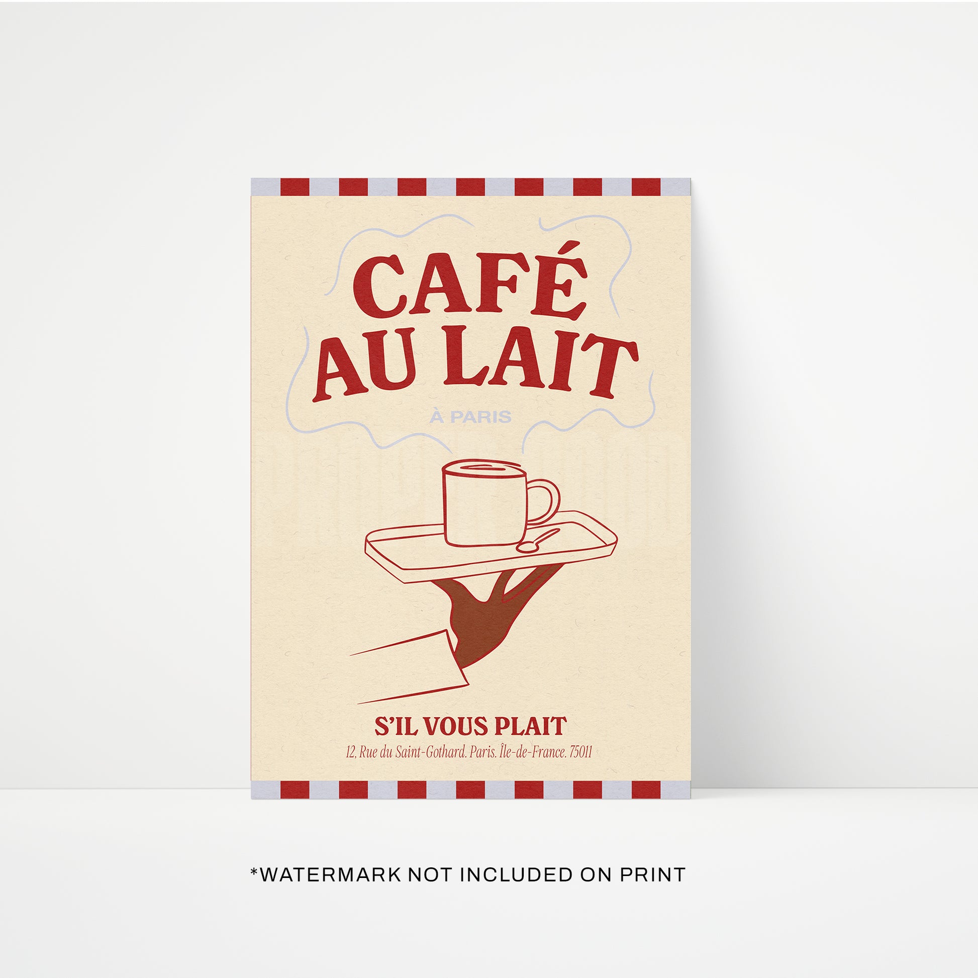 Café au Lait Print