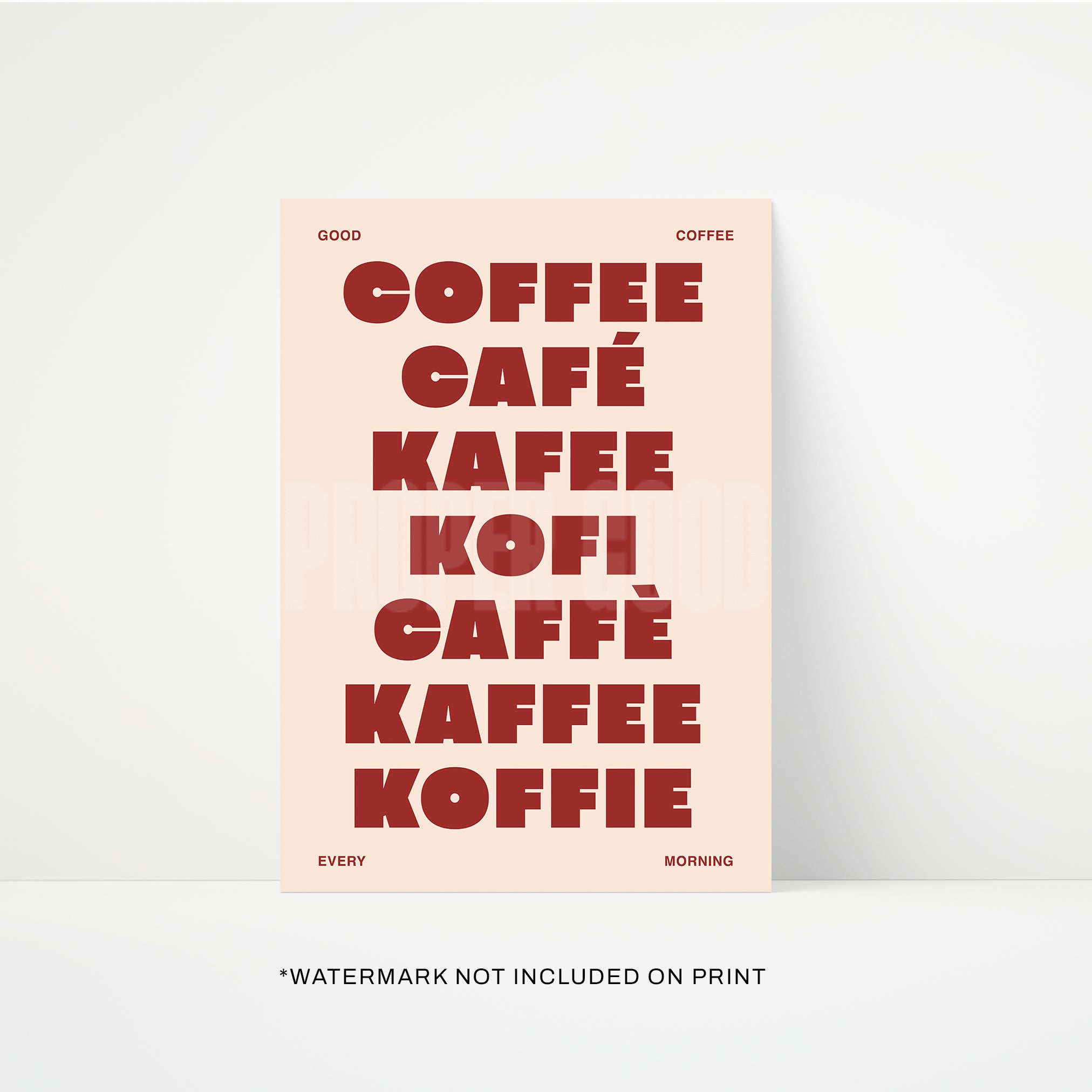 Coffee Print