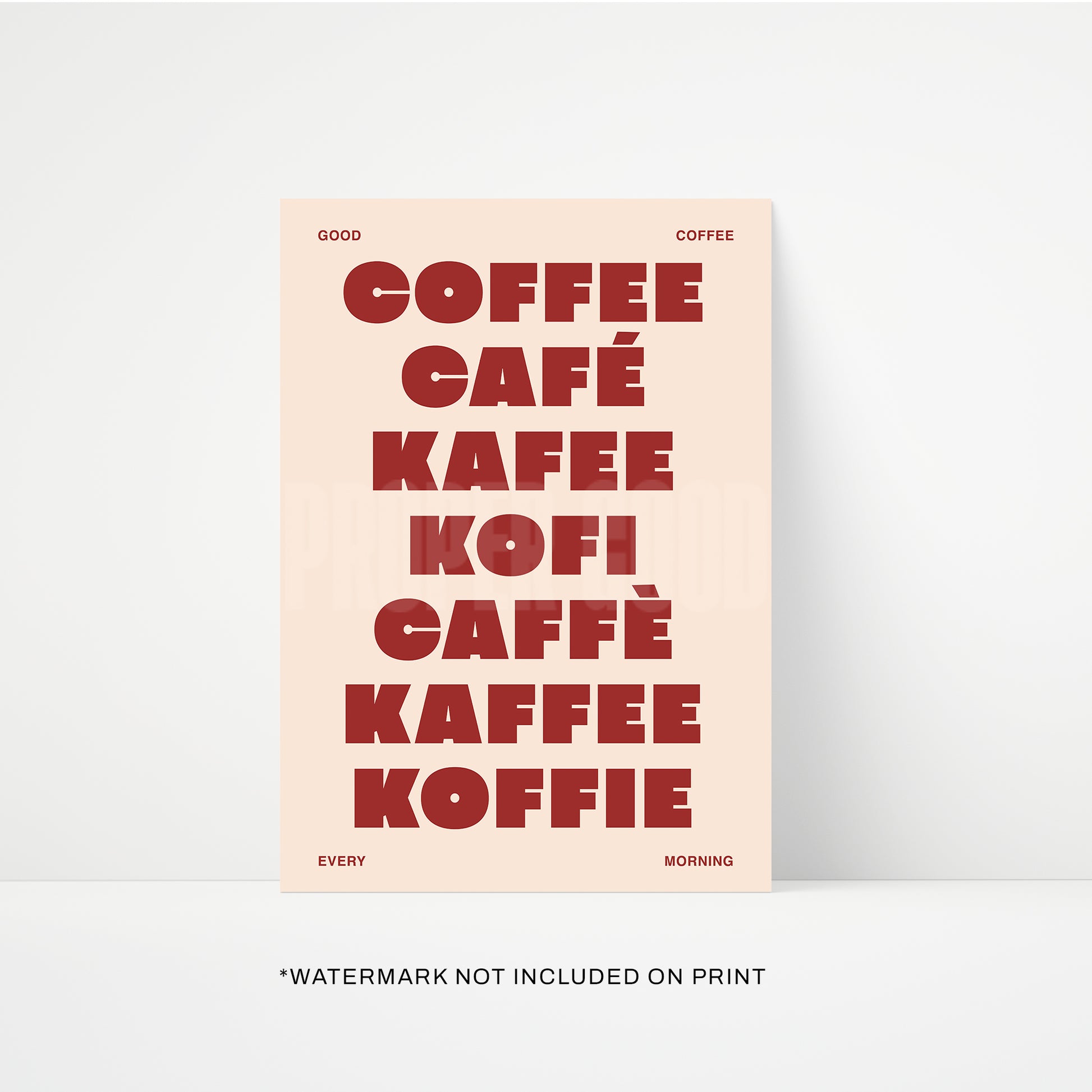 Coffee Print