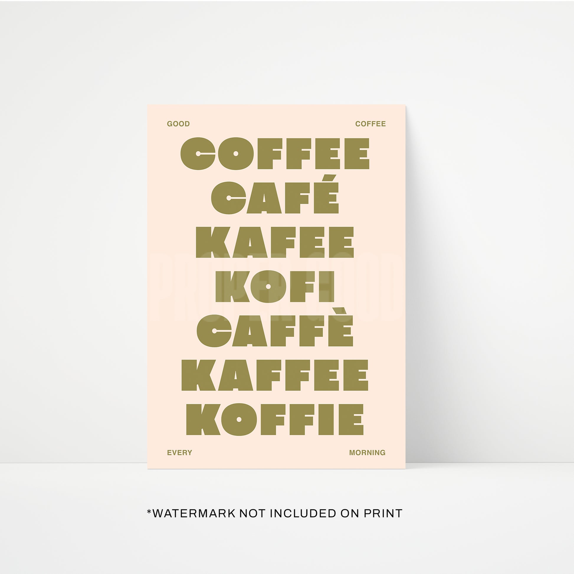 Coffee Print