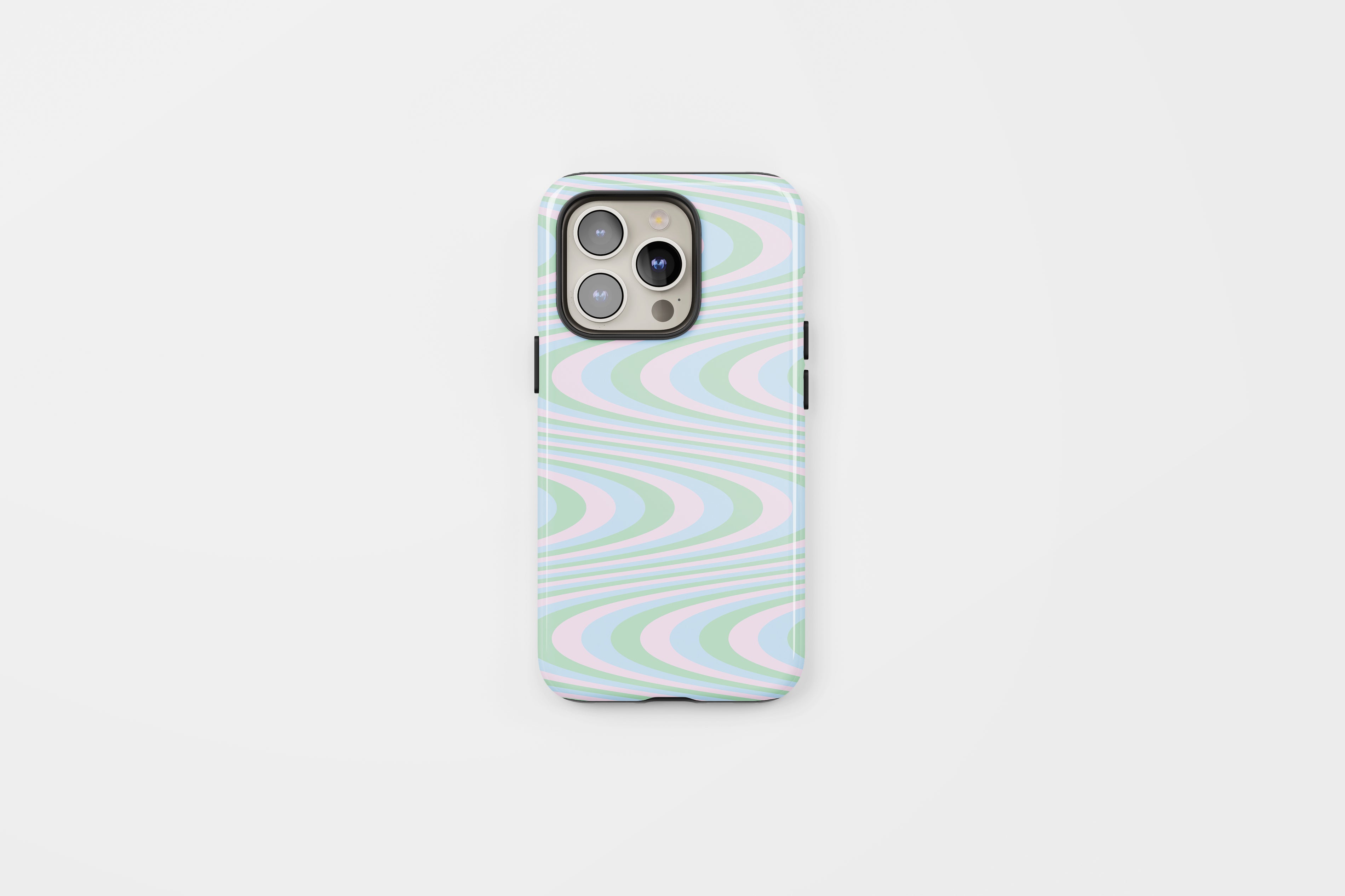 Wavy Tough Phone Case Pastels