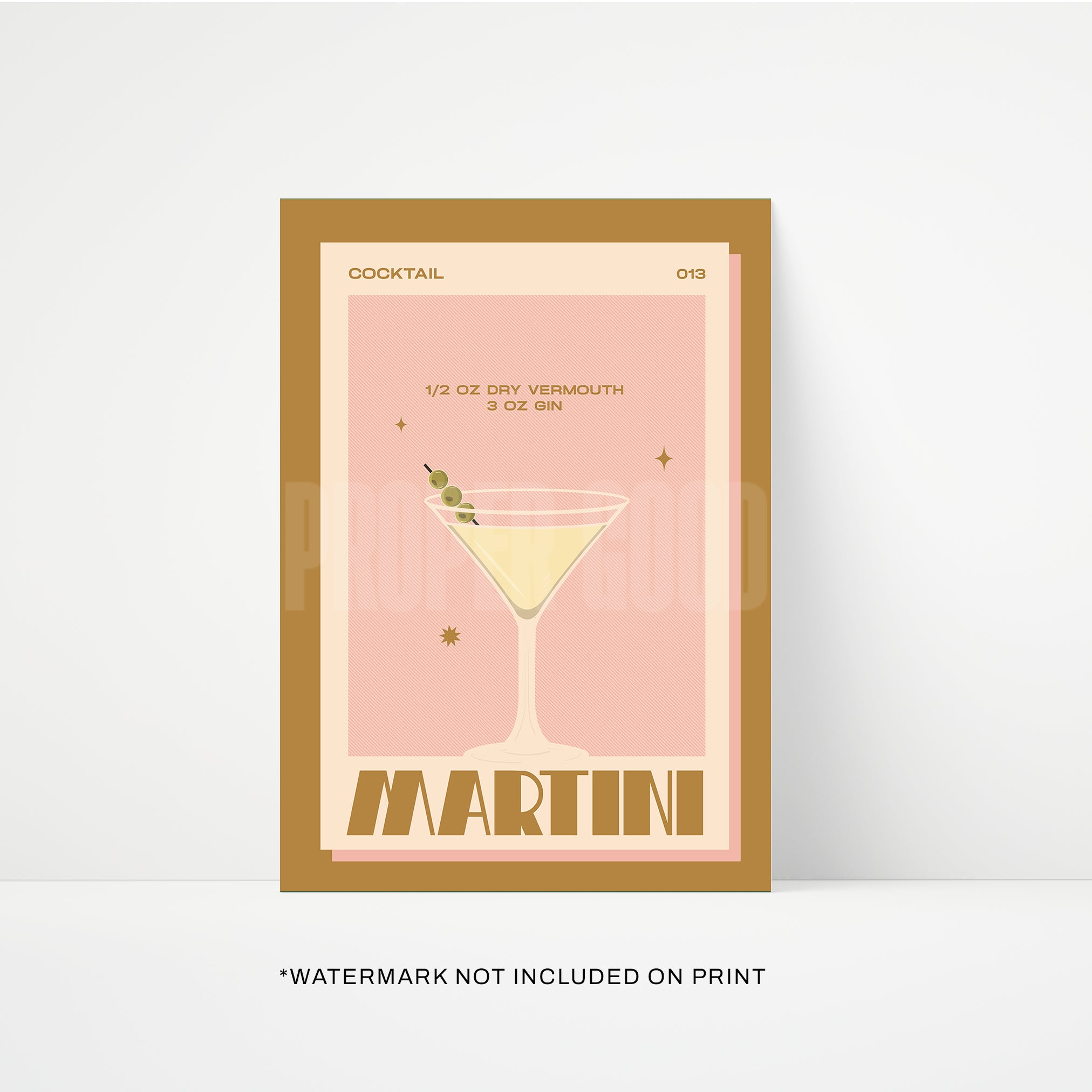 Martini Print
