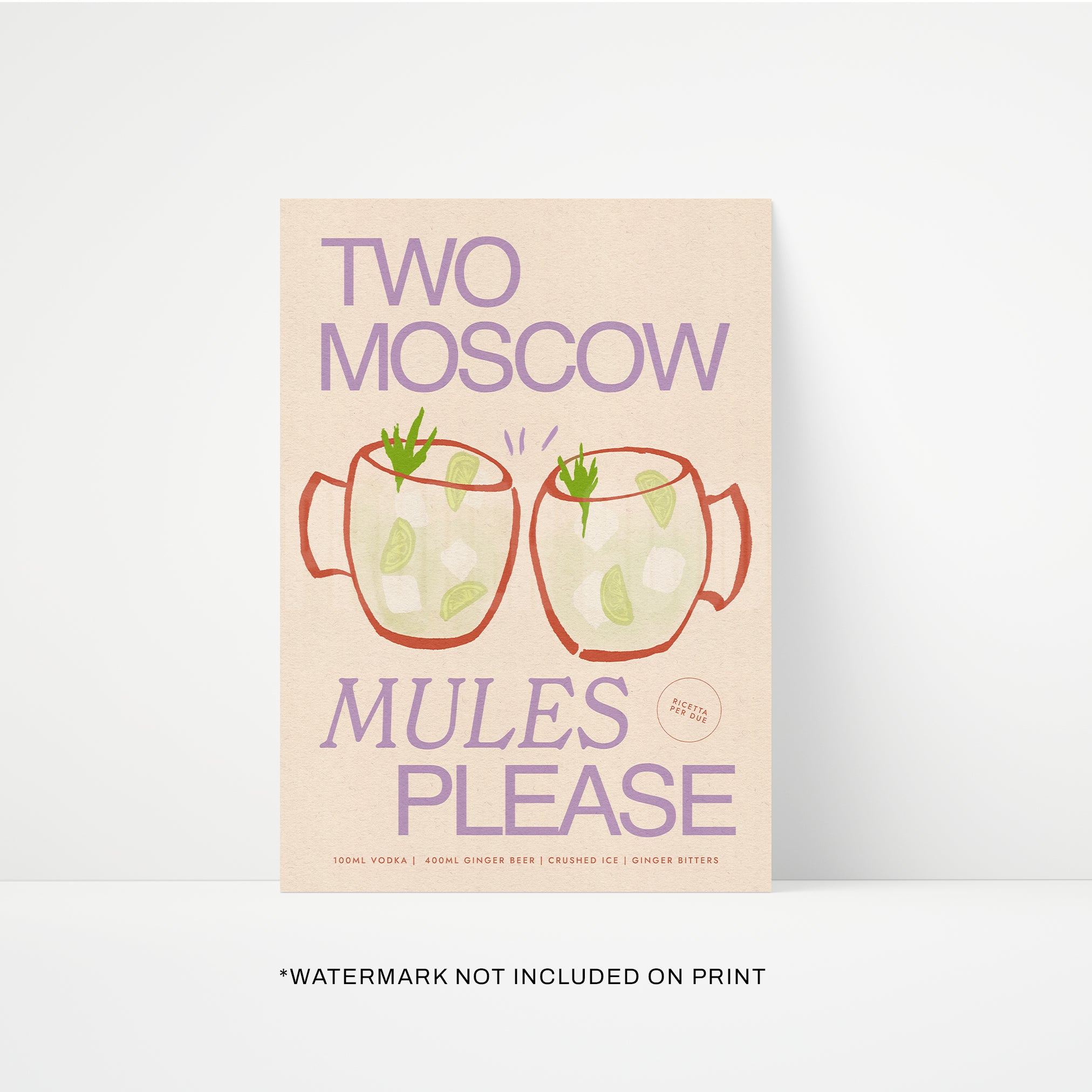 Moscow Mule Print
