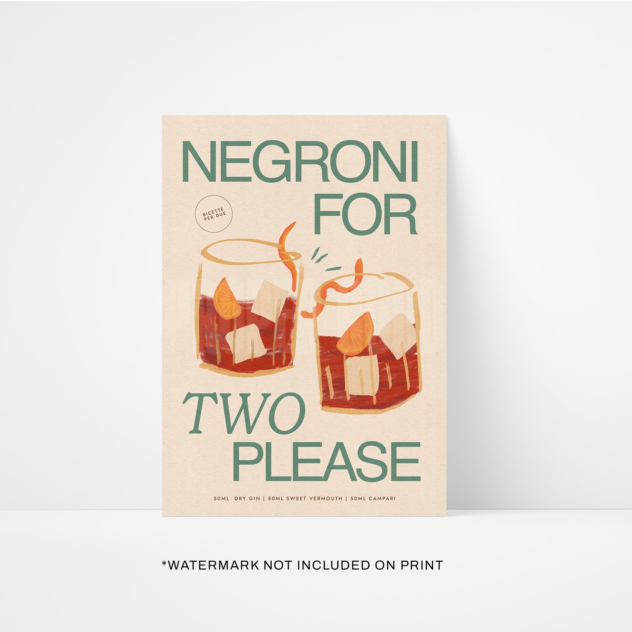 Negroni Print