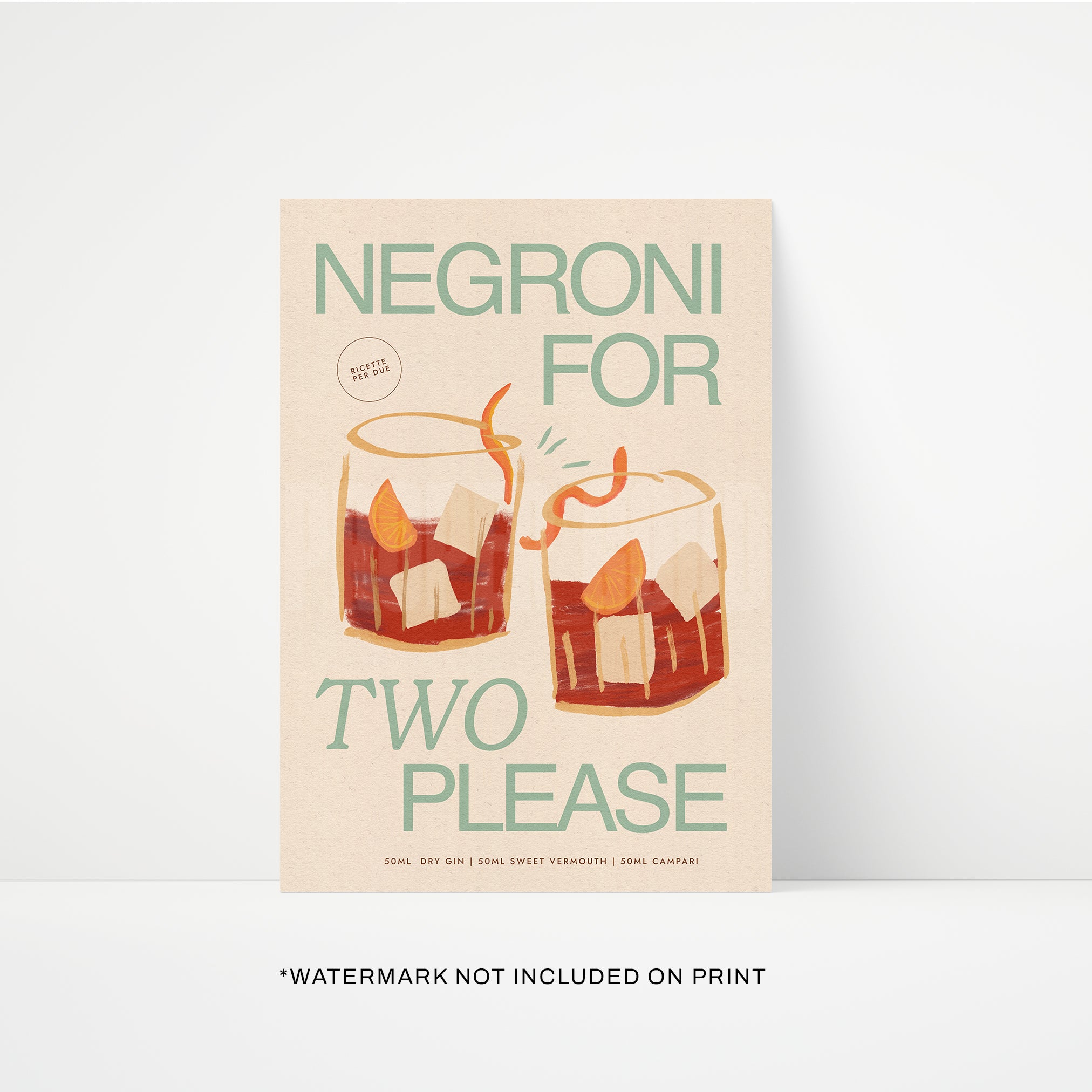 Negroni Print