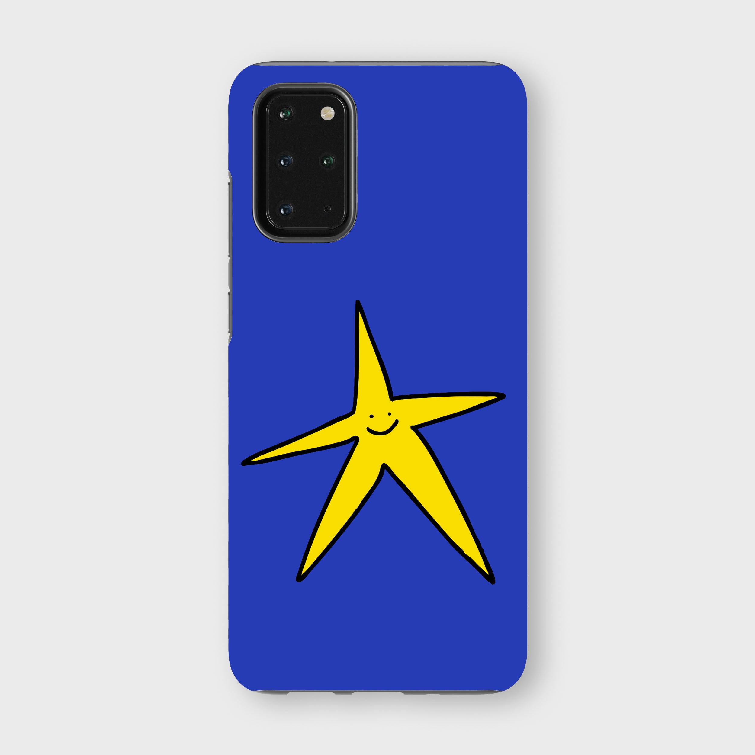 Star Tough Phone Case Blue