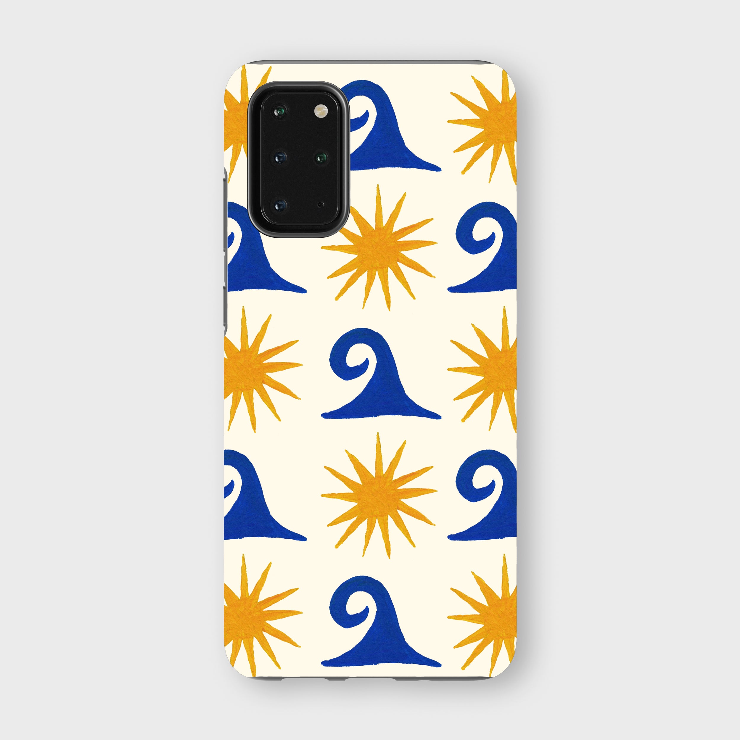Sun Sea Pattern Tough Phone Case