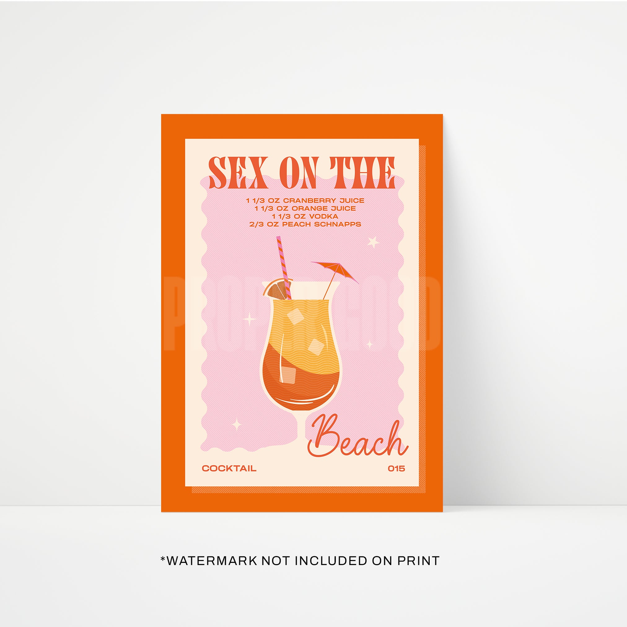 Sex On The Beach Print