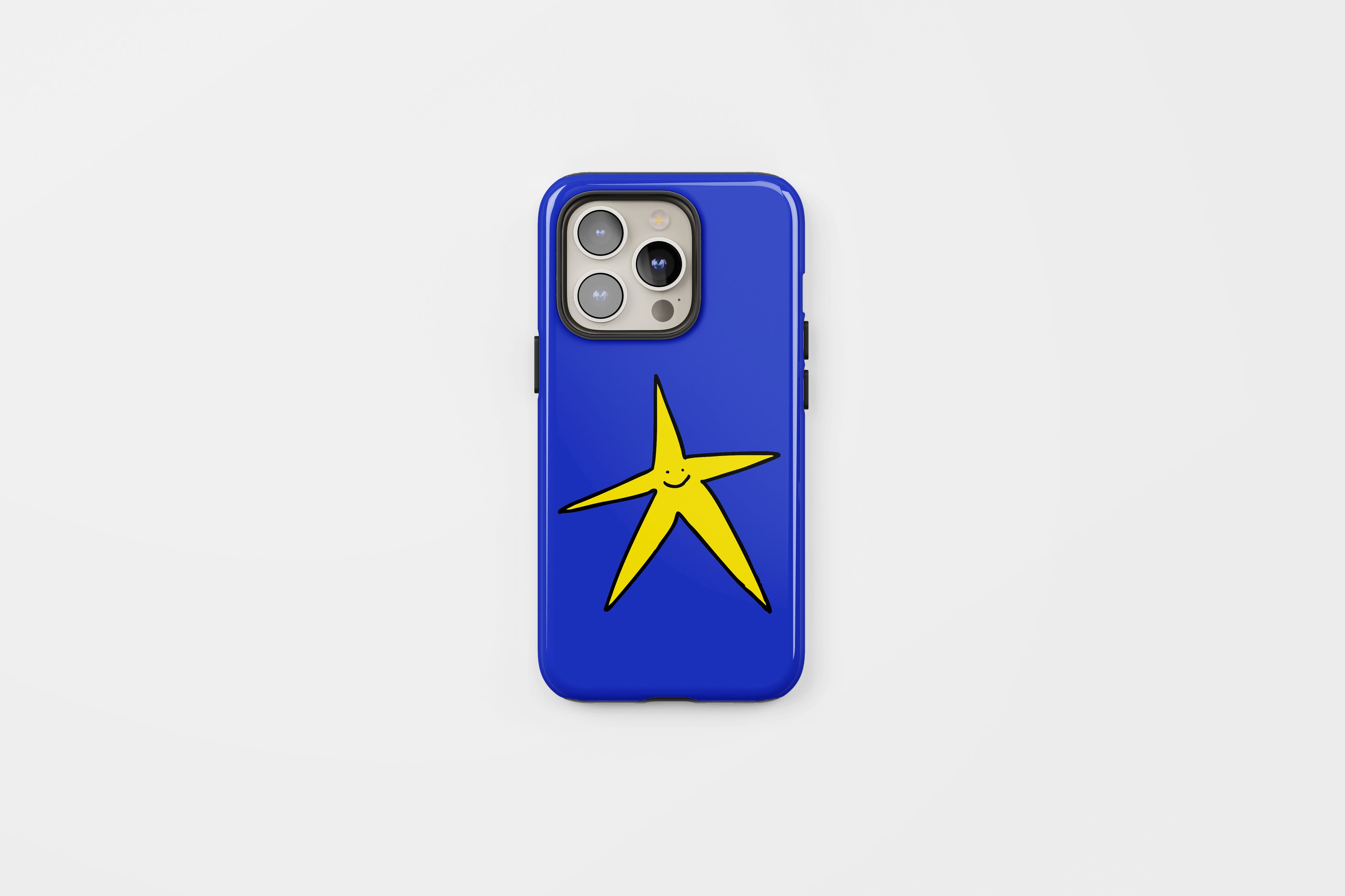 Star Tough Phone Case Blue