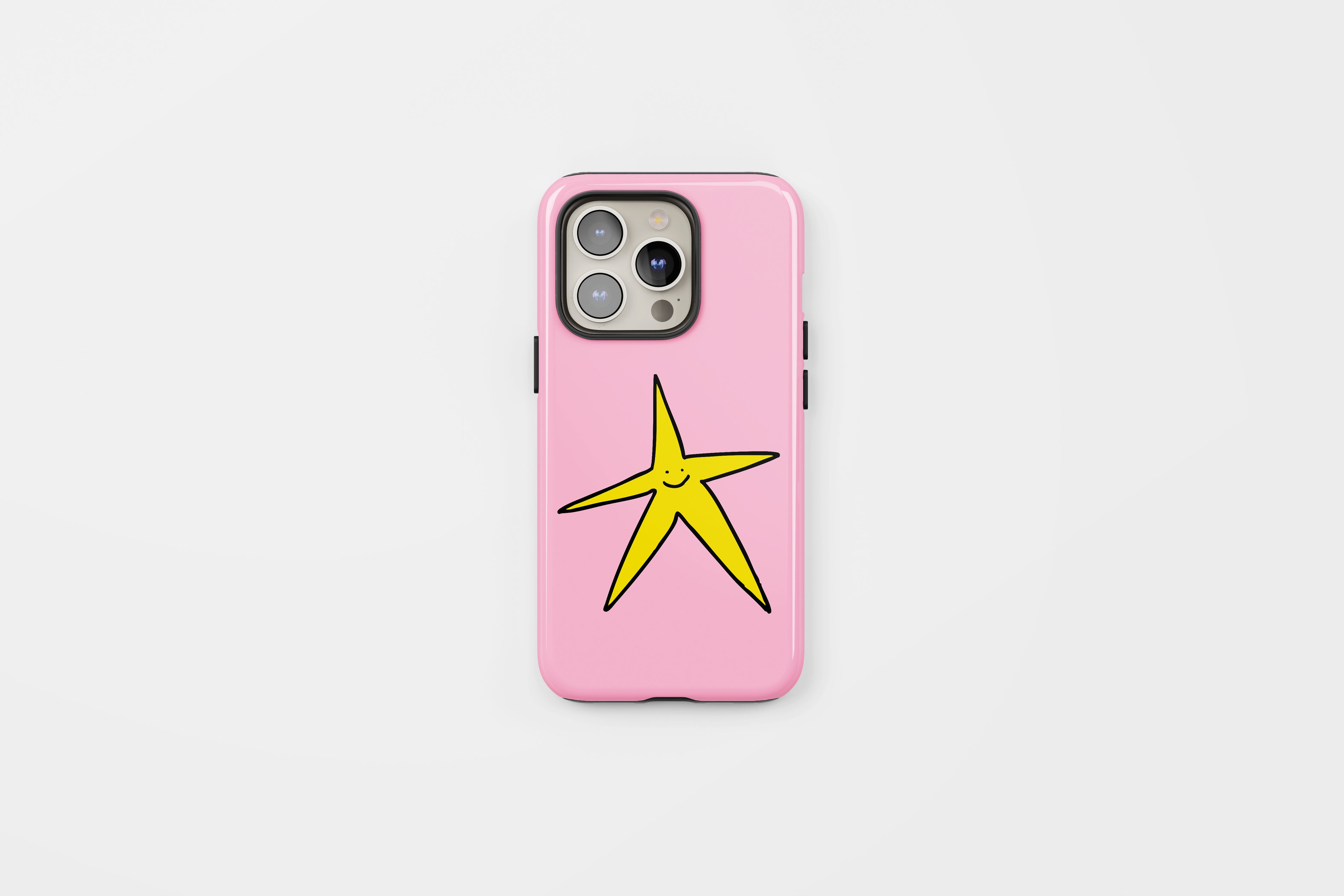 Star Tough Phone Case Pink