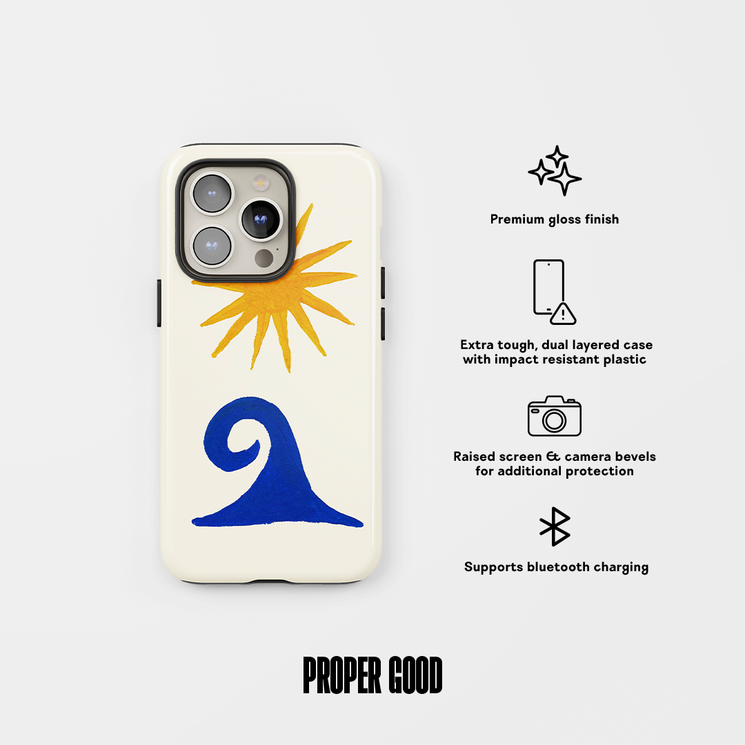 Sun Sea Tough Phone Case