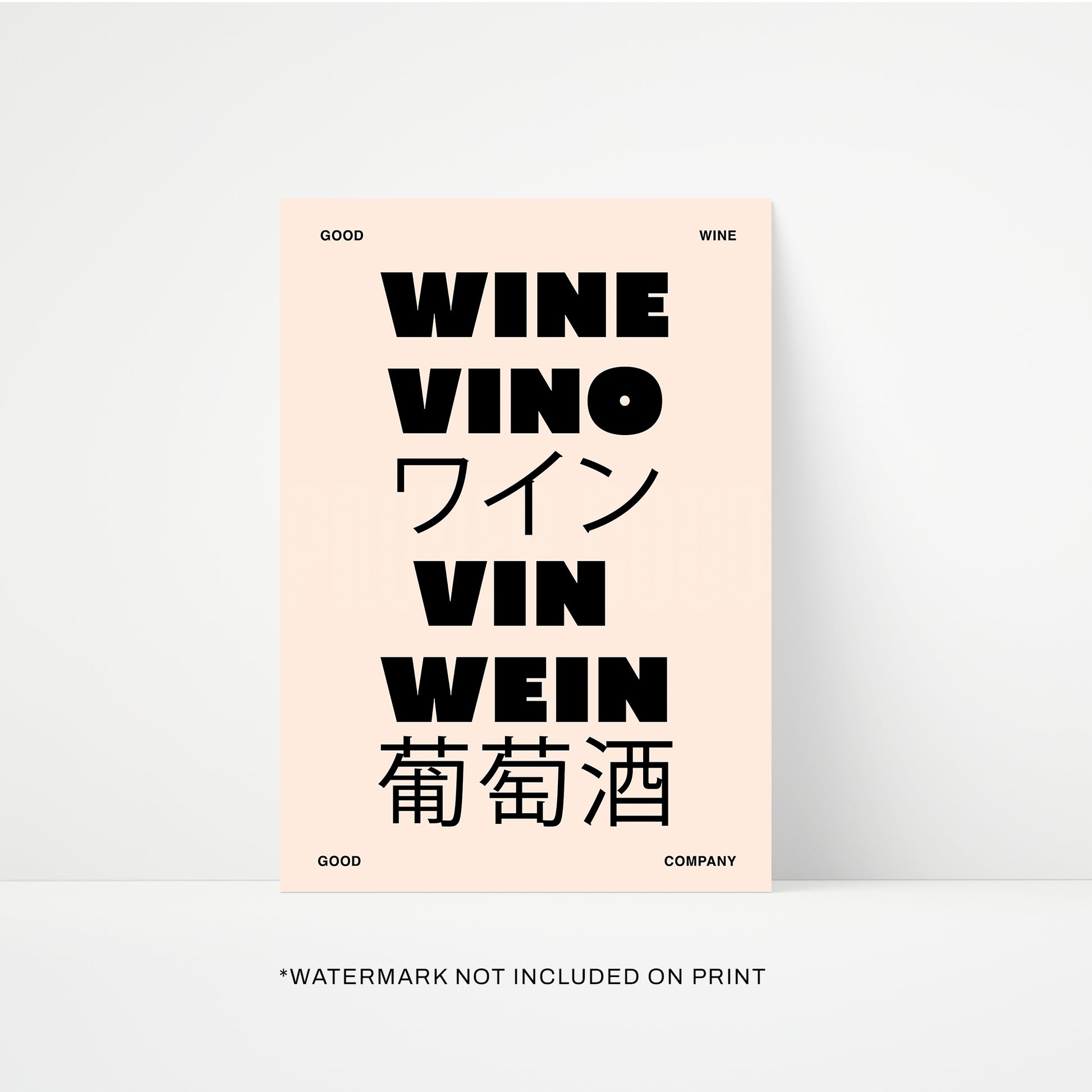 Wine Print