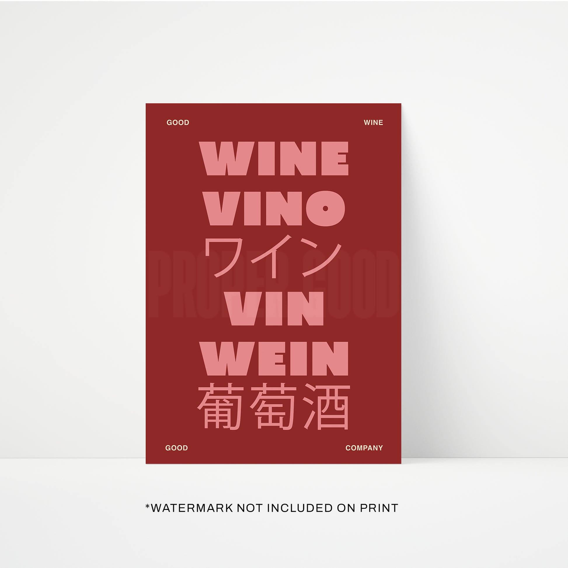 Wine Print