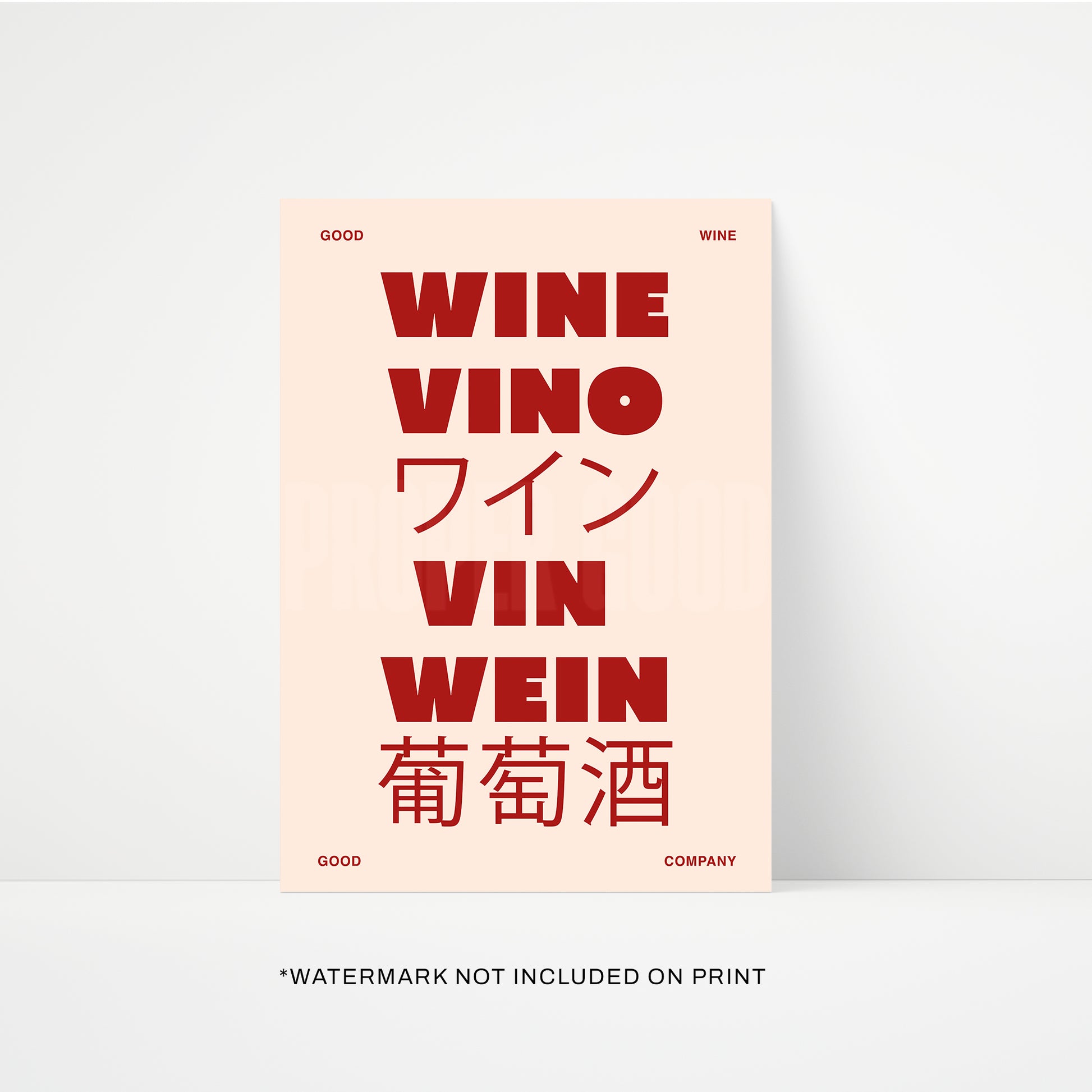 Wine Print