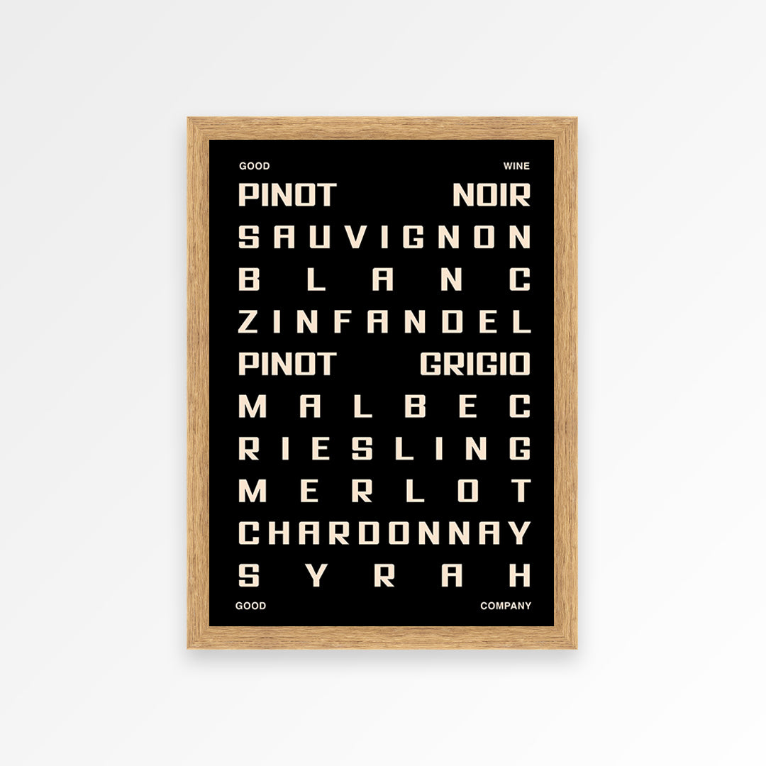 Wine Guide Print
