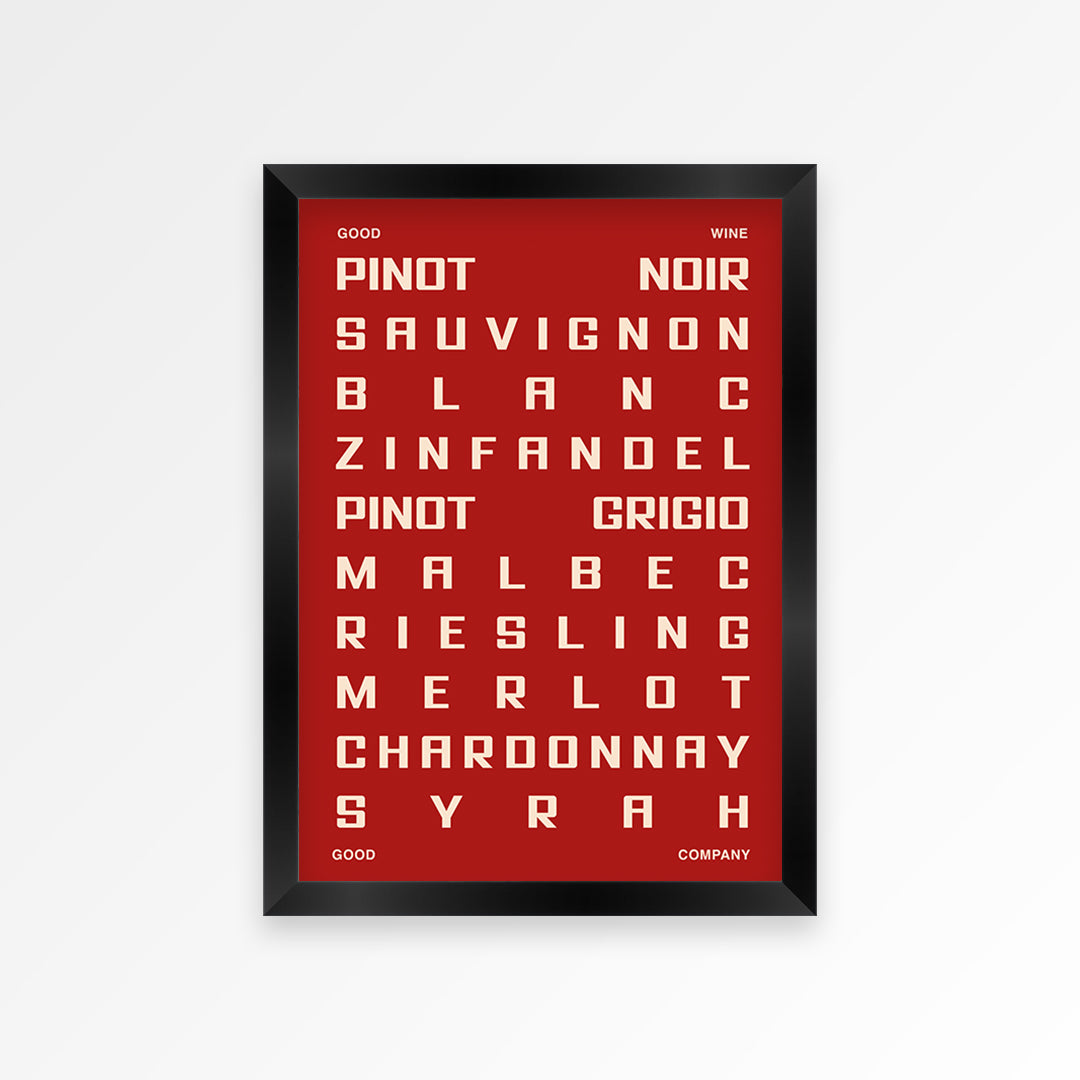 Wine Guide Print