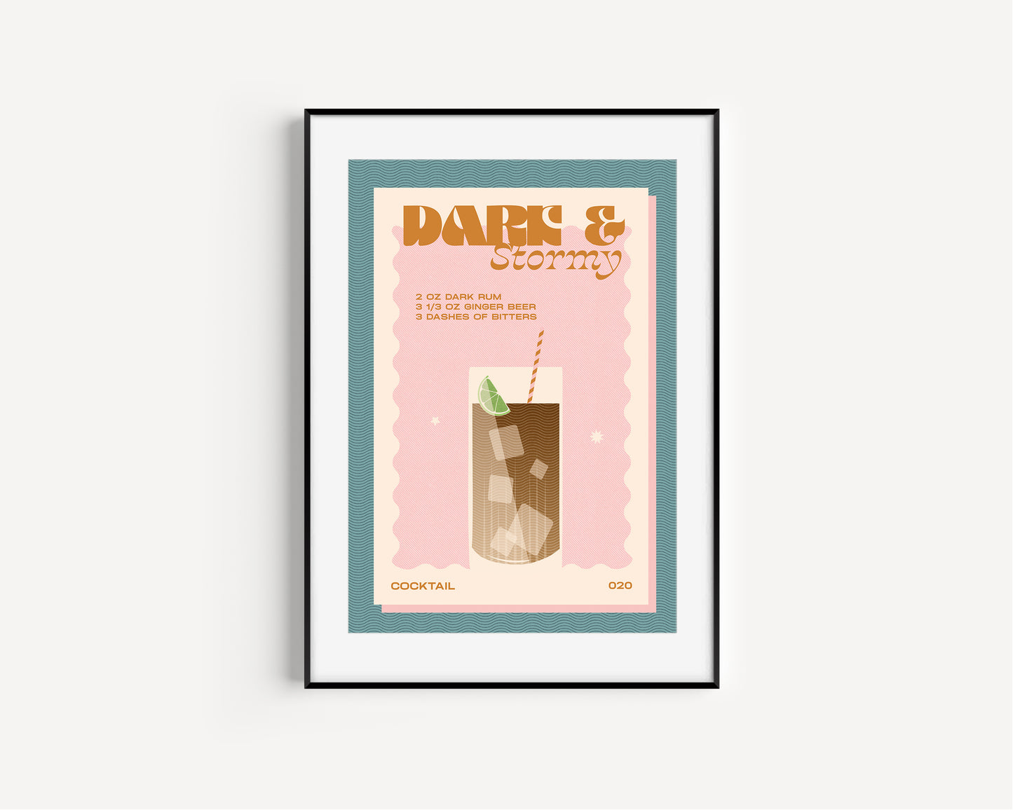 ★ A4 SAMPLE ★ Dark & Stormy Print