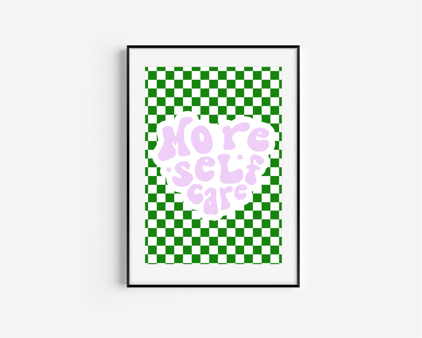 ★ A4 SAMPLE ★ More Self Care Print