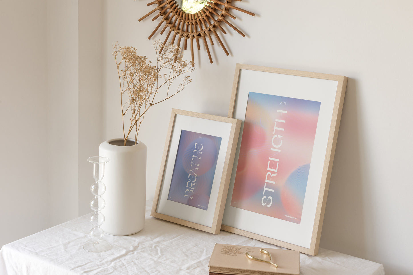 Breathe Quote Print