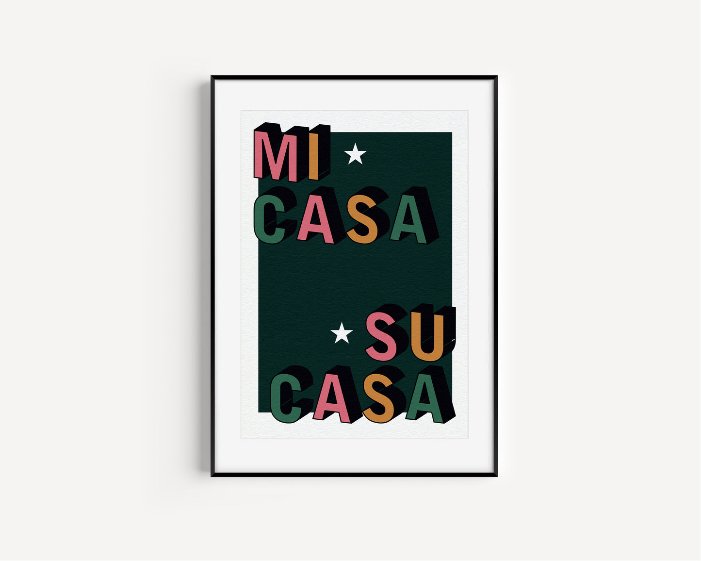 ★ A4 SAMPLE ★ Mi Casa Print
