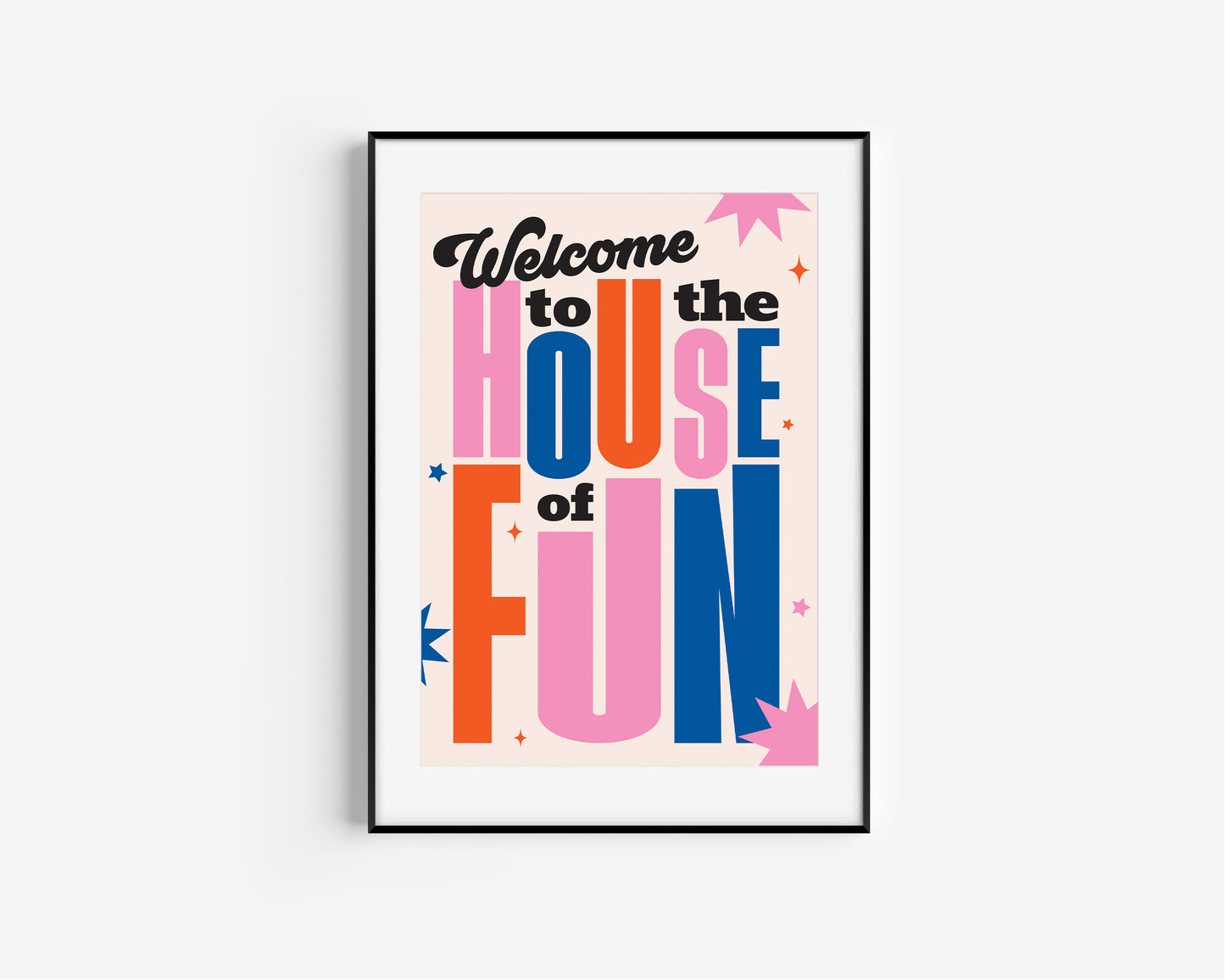★ A3 SAMPLE ★ House Of Fun Print