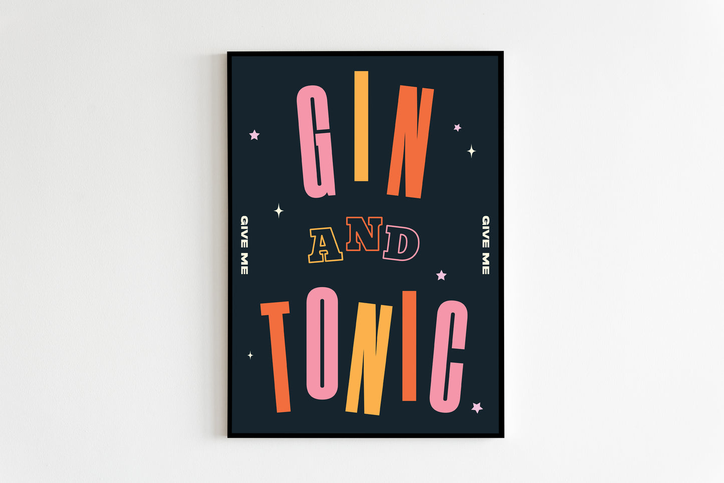 ★ A3 SAMPLE ★ Gin & Tonic