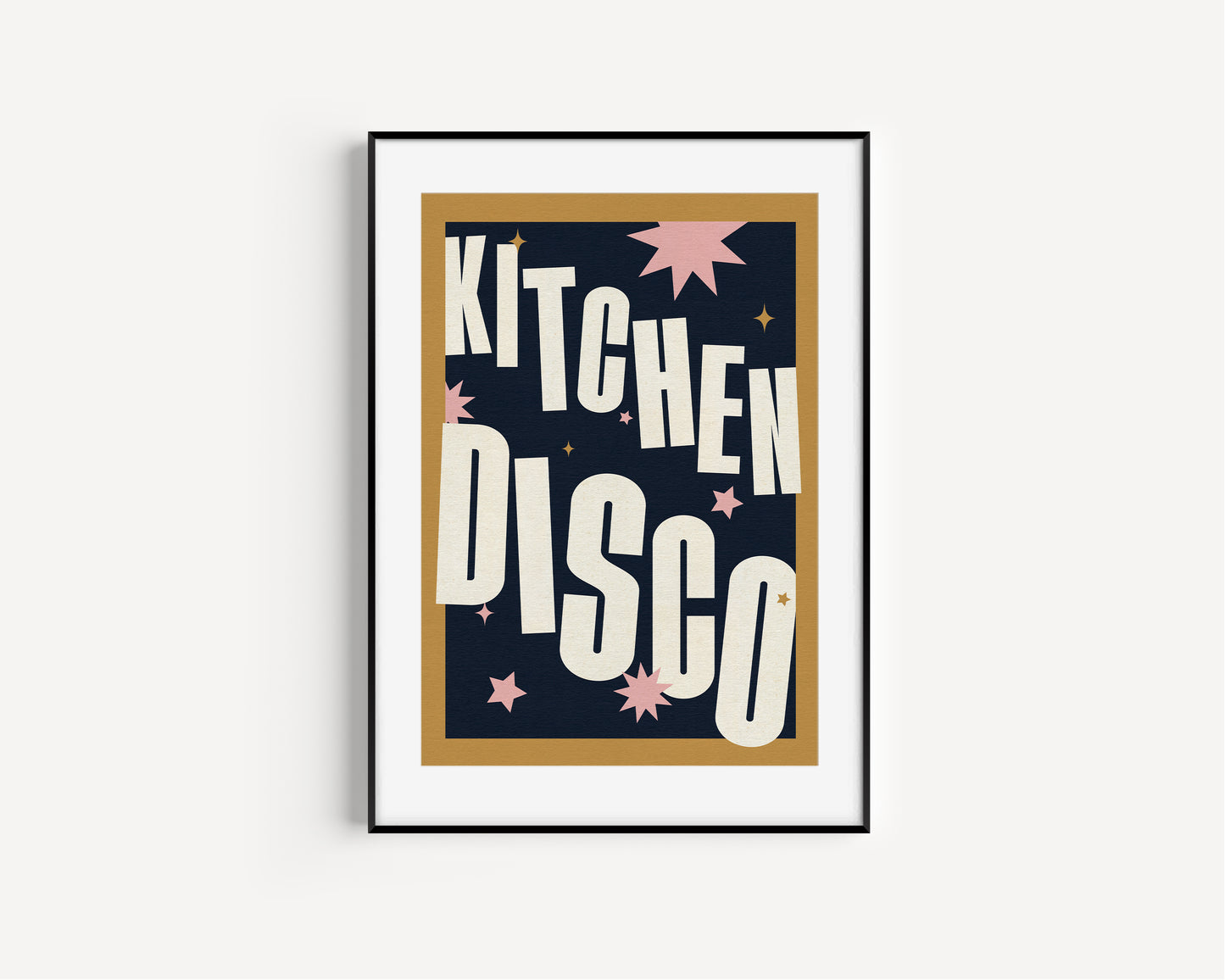 ★ A4 SAMPLE ★ Kitchen Disco Print