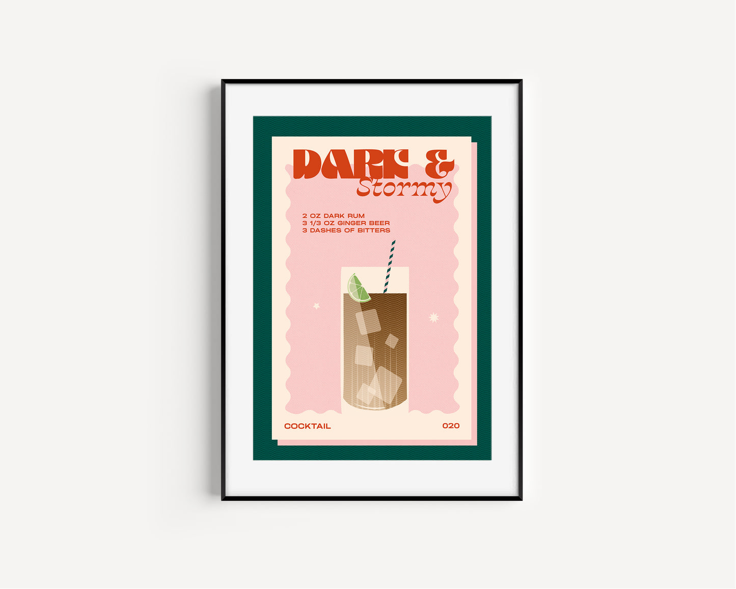 ★ A4 SAMPLE ★ Dark & Stormy Print