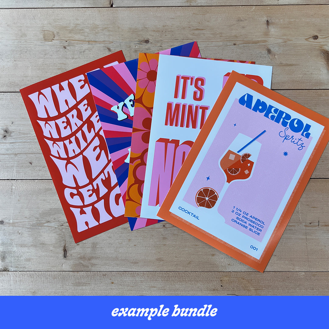 A5 PINK MYSTERY BUNDLE - SECONDS SALE