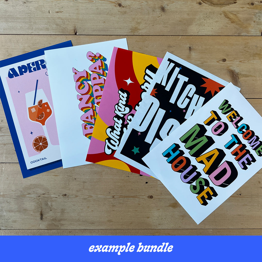 A5 RAINBOW MYSTERY BUNDLE - SECONDS SALE