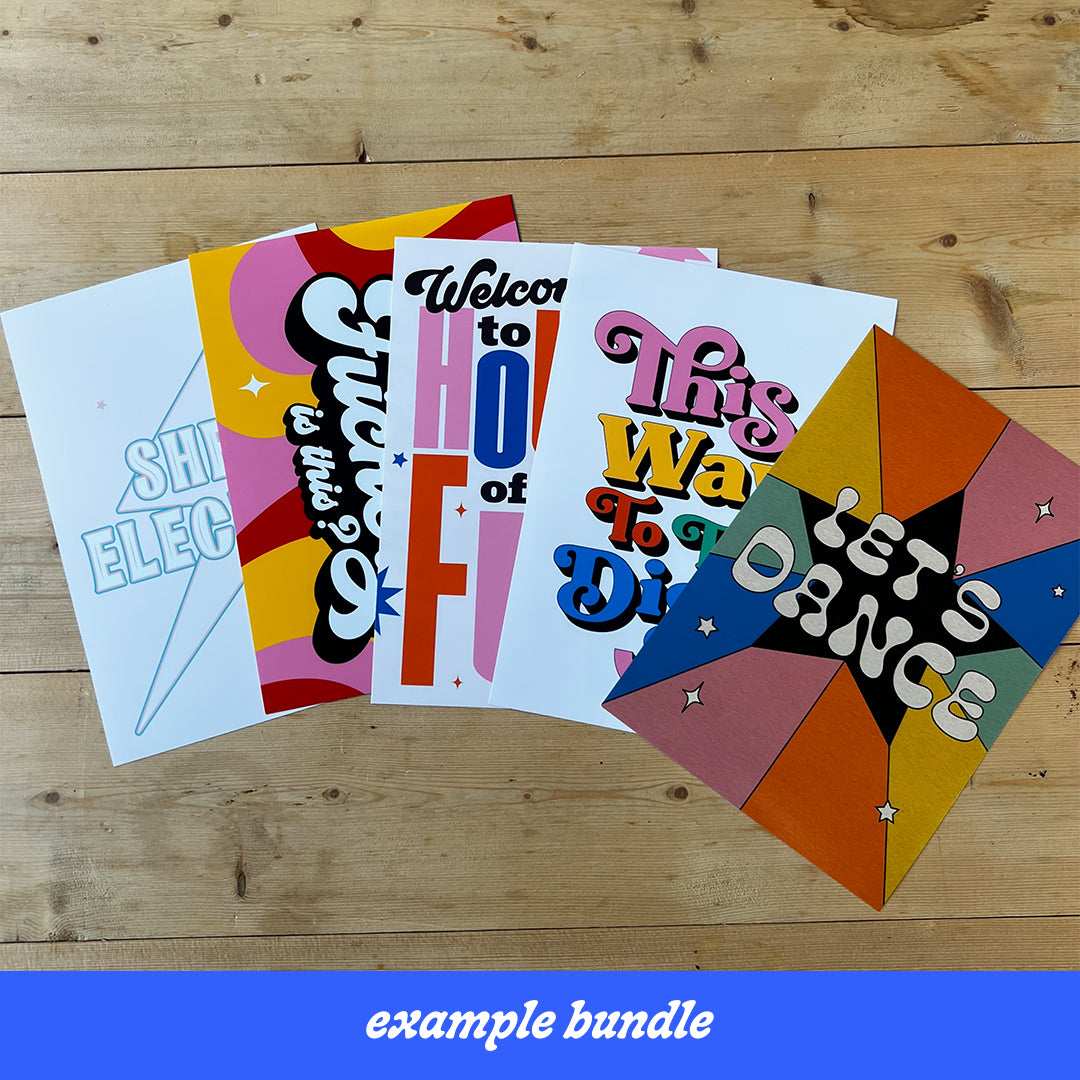 A5 RAINBOW MYSTERY BUNDLE - SECONDS SALE