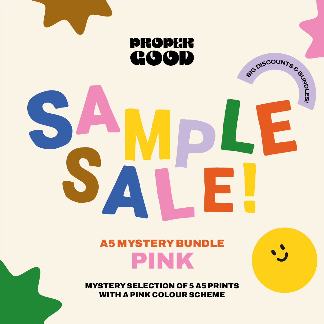 ★ SAMPLE ★ A5 Pink Mystery Bundle