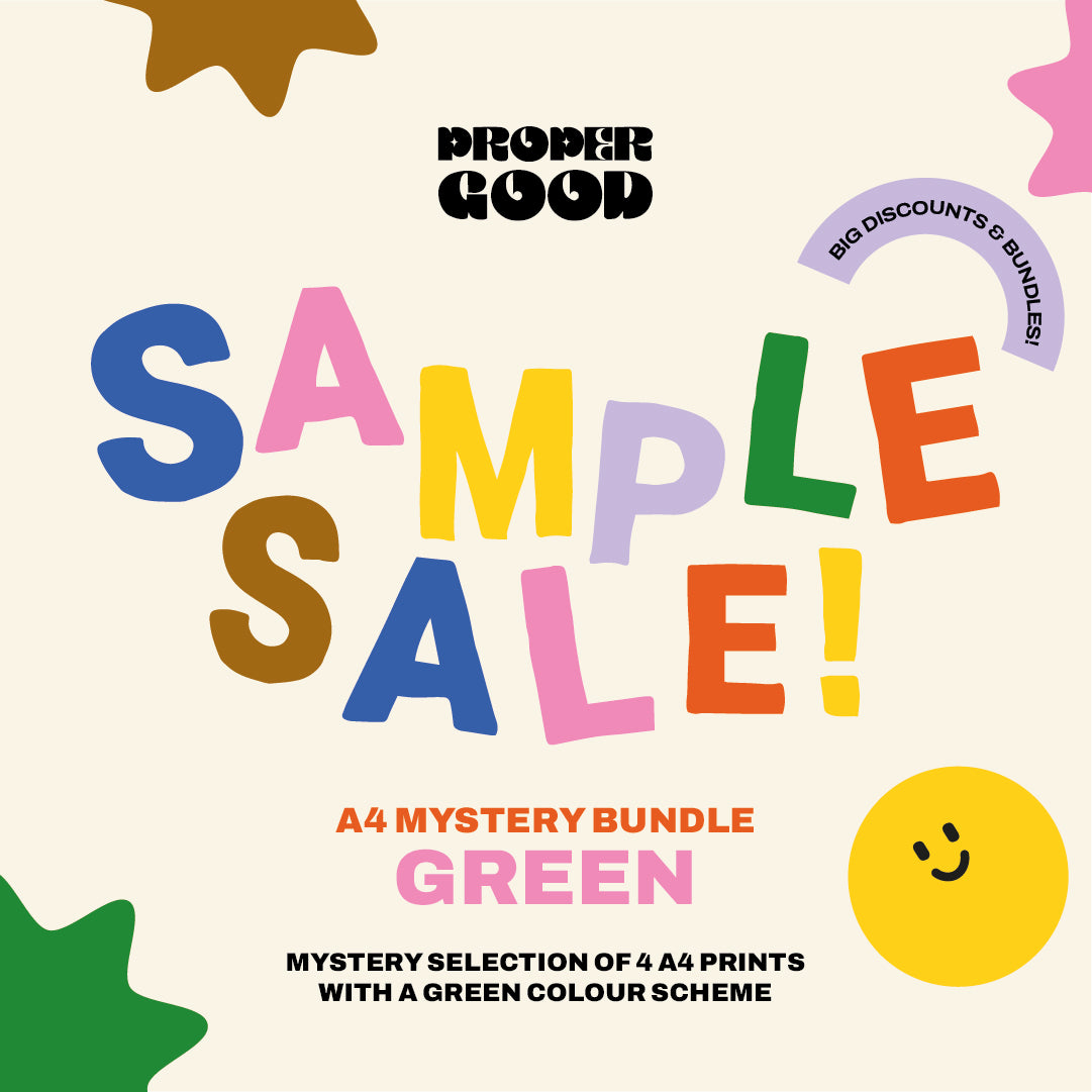 ★ SAMPLE ★ A4 Green Mystery Bundle