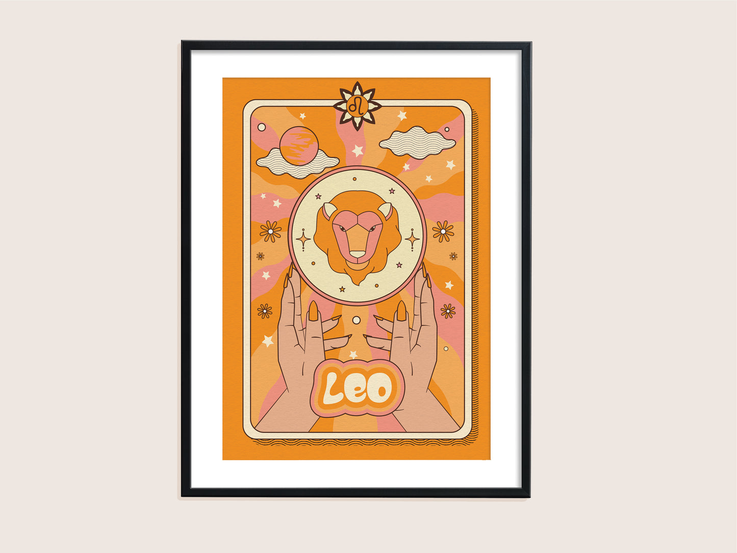 ★ A4 SAMPLE ★ Leo Print