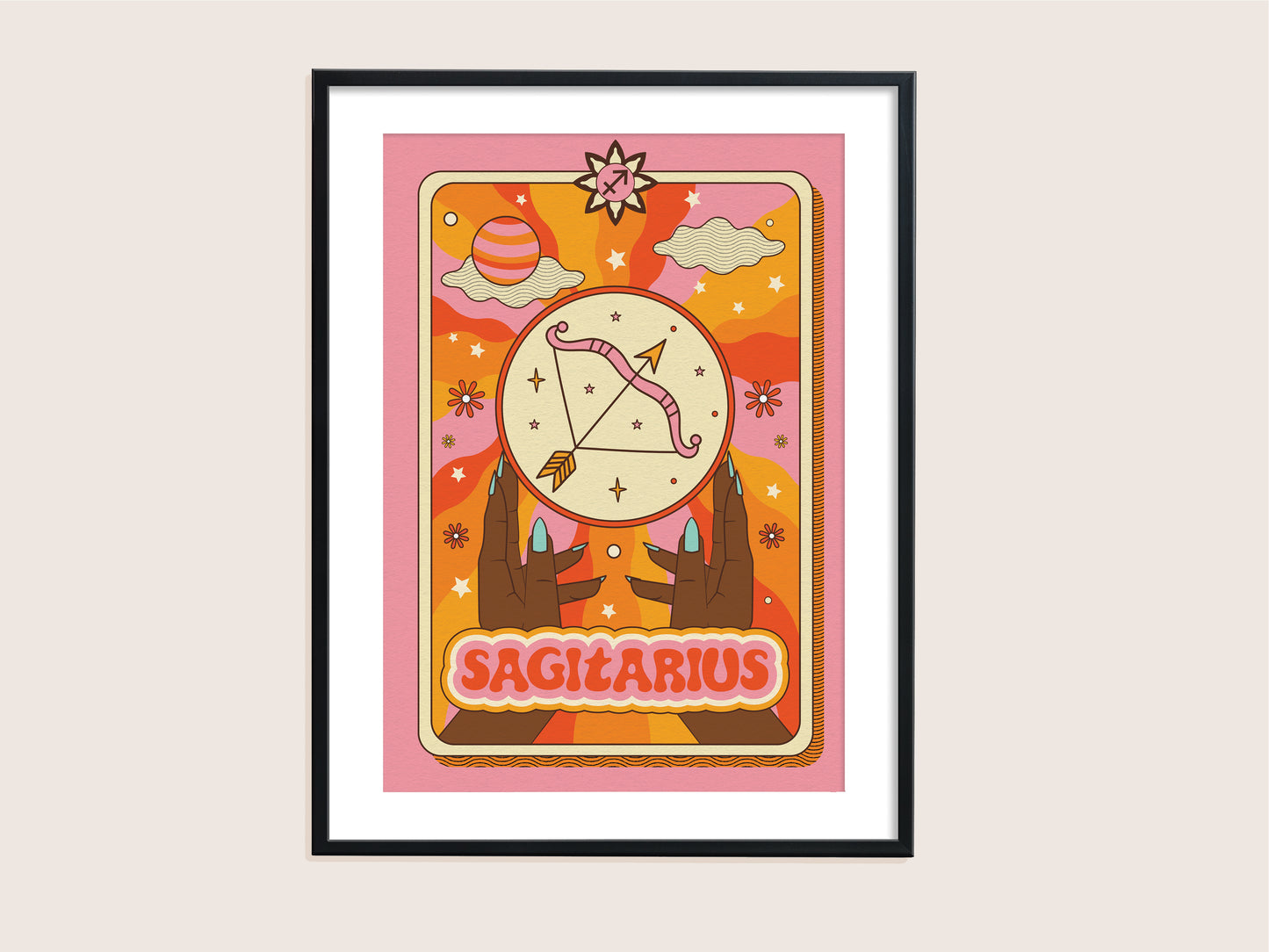 ★ A4 SAMPLE ★ Sagittarius Print