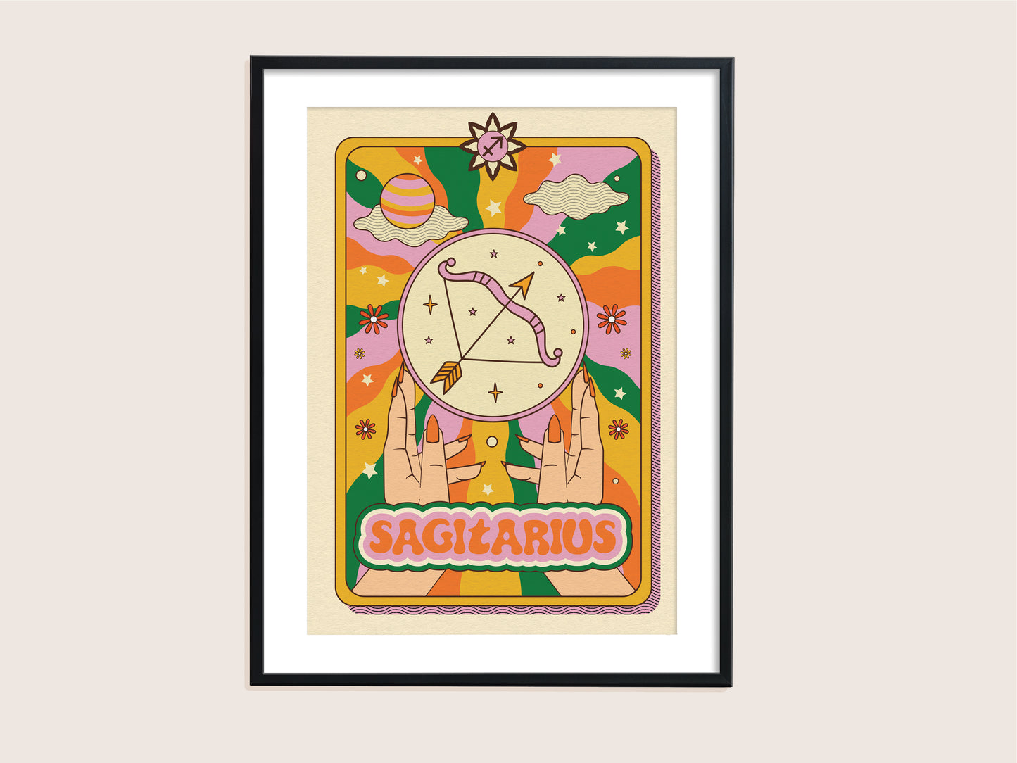 ★ A4 SAMPLE ★ Sagittarius Print