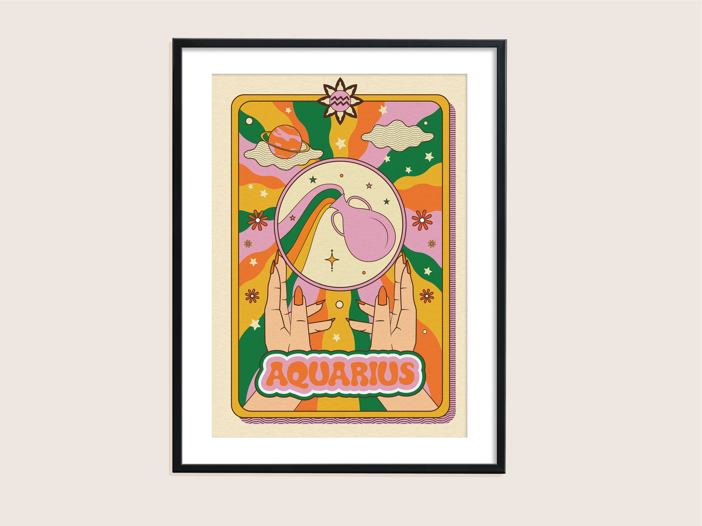 ★ A4 SAMPLE ★ Aquarius Print