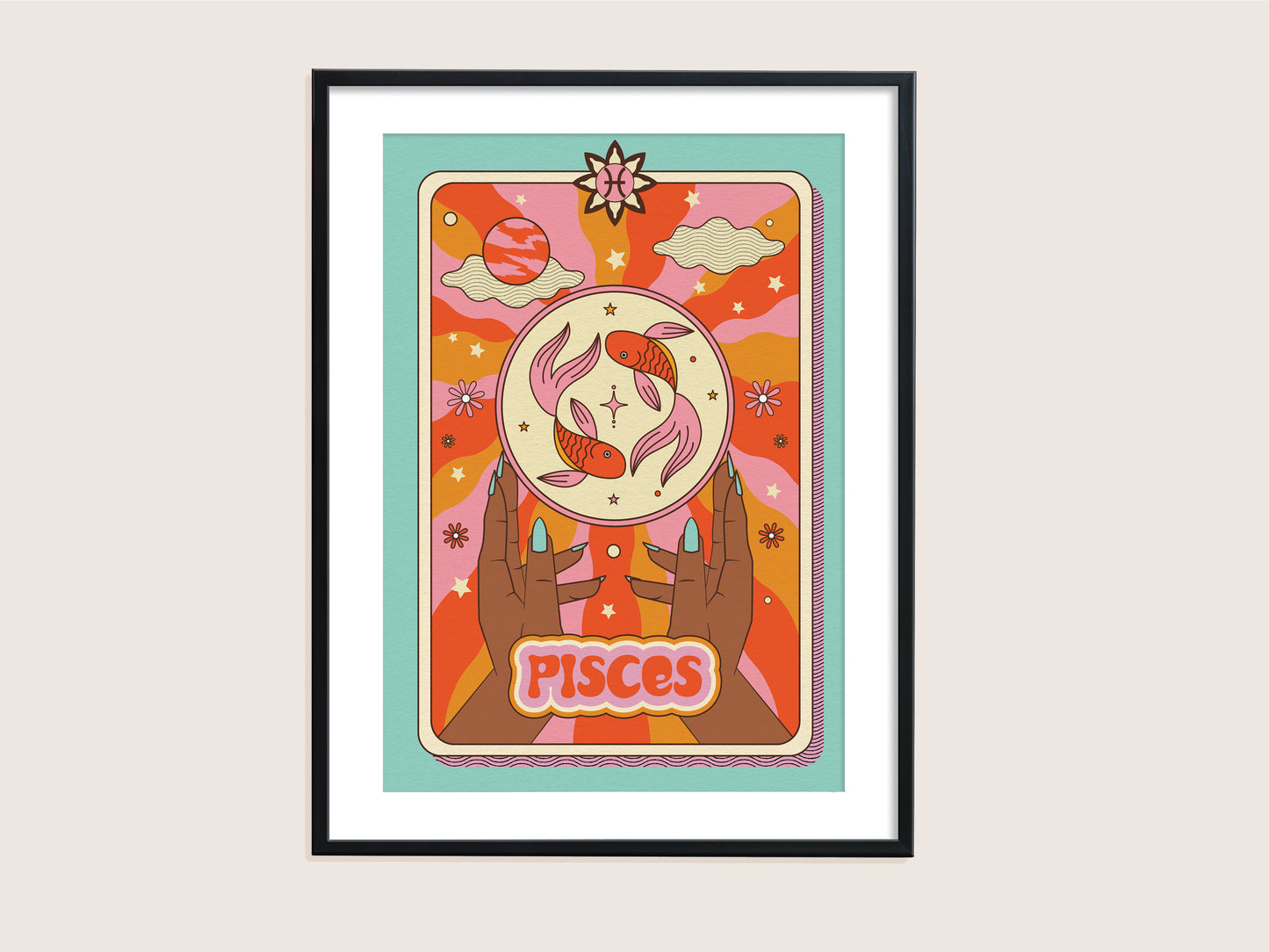 ★ A4 SAMPLE ★ Pisces Print