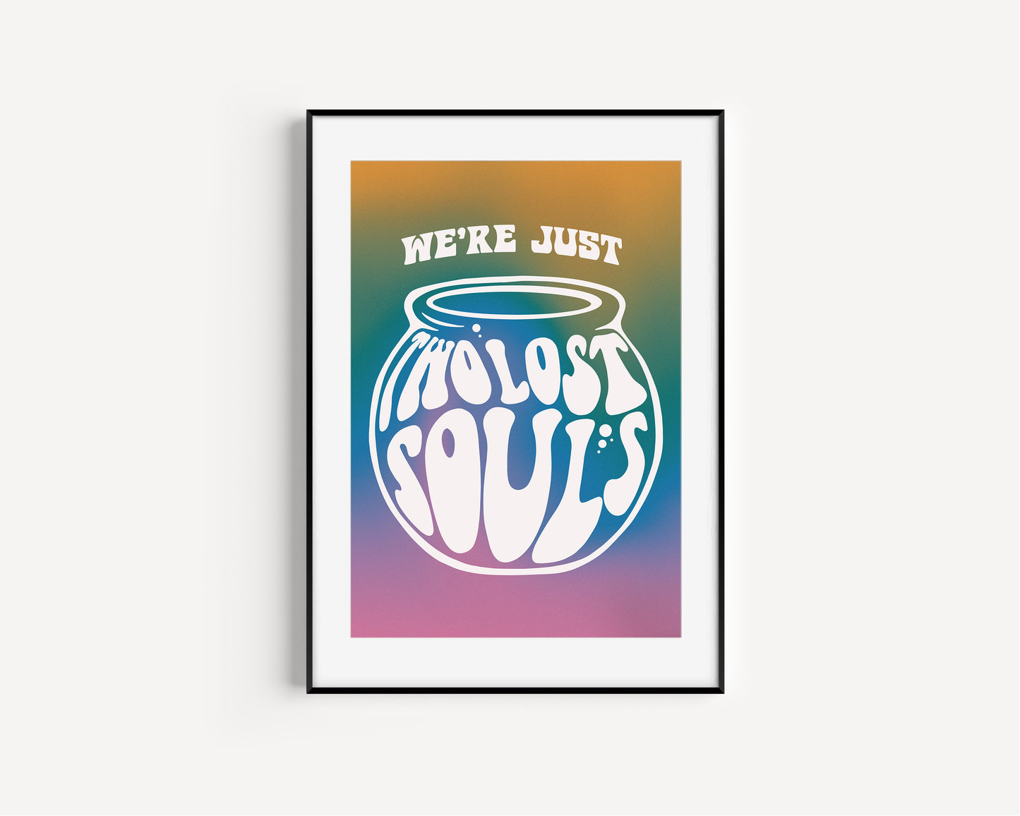★ A3 SAMPLE ★ Two Lost Souls Print