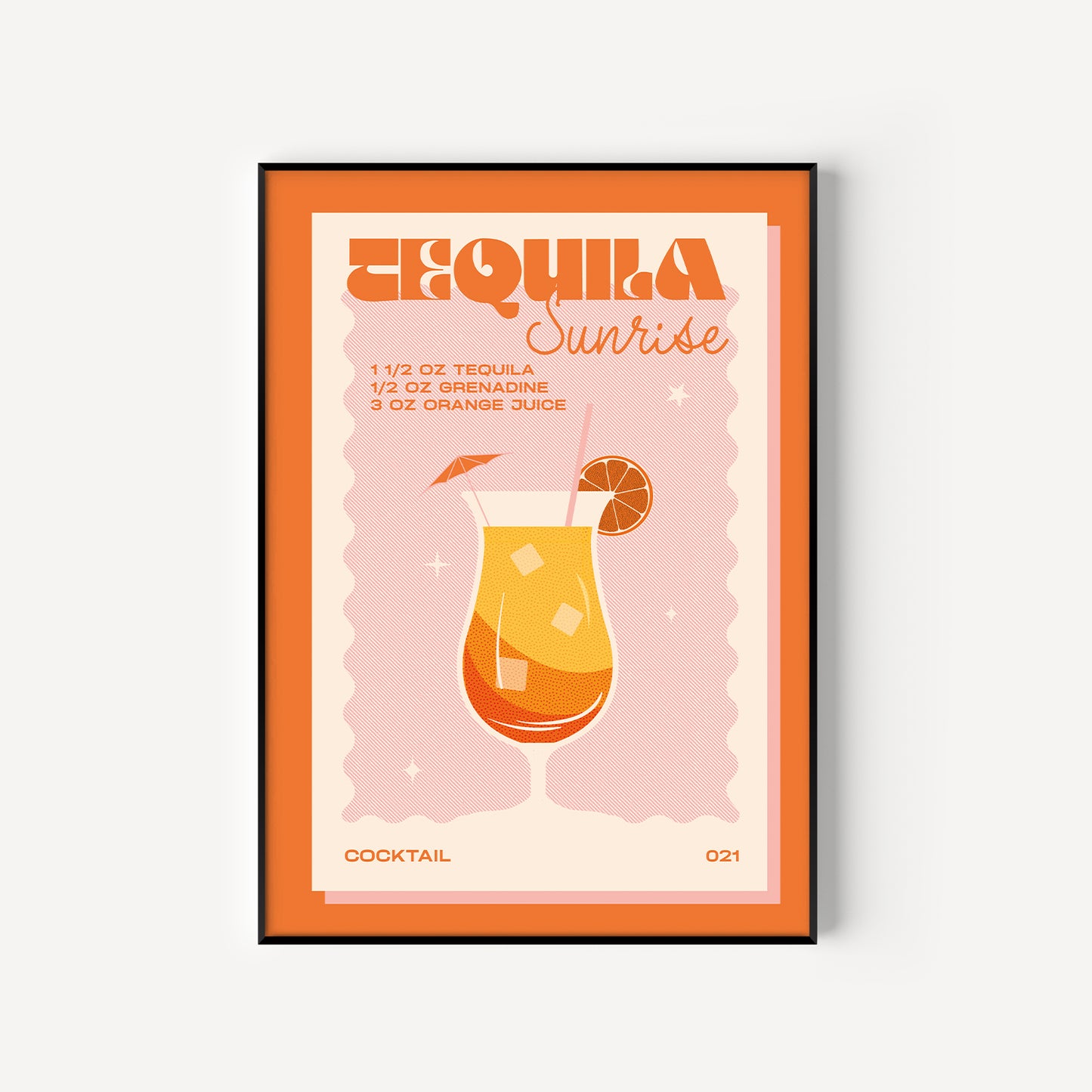 ★ A4 SAMPLE ★ Tequila Sunshine Print