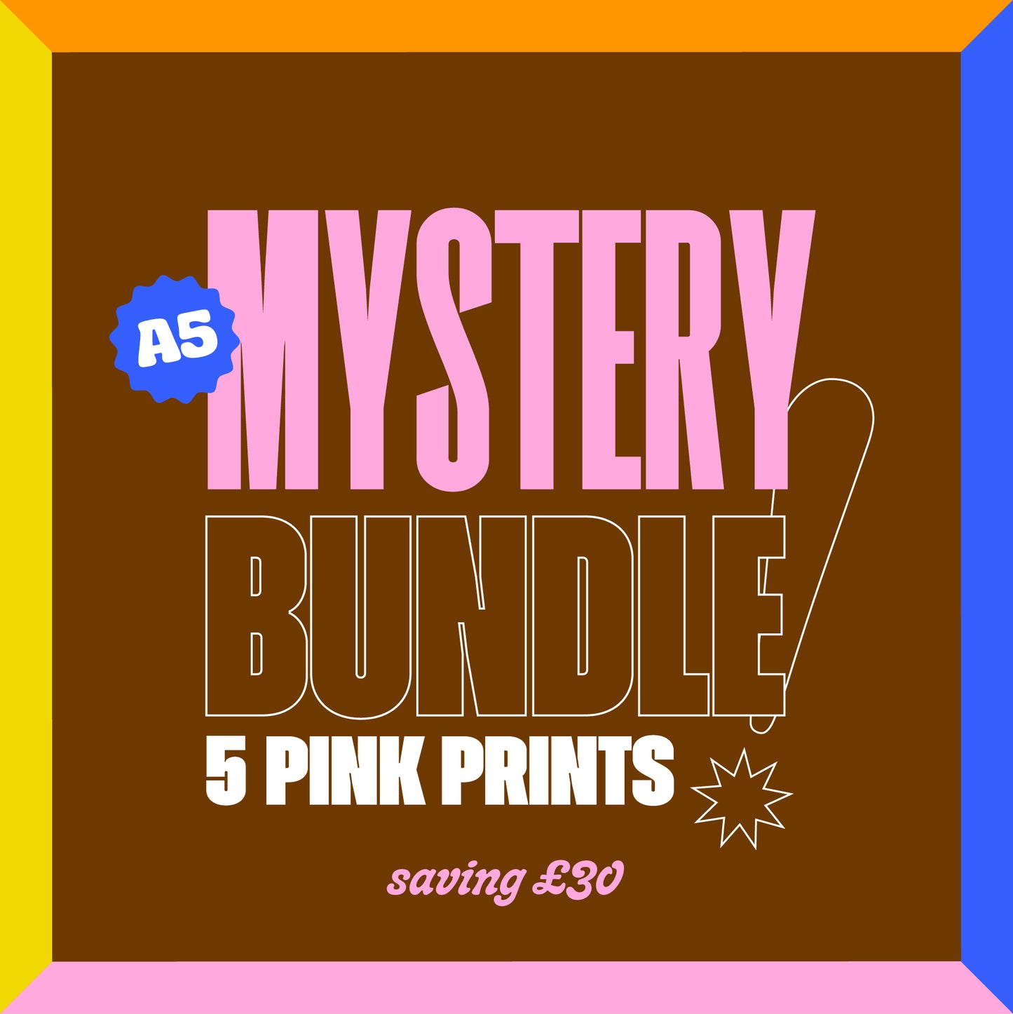 A5 PINK MYSTERY BUNDLE - SECONDS SALE