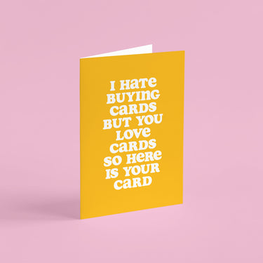 Funny Quote Greetings Card