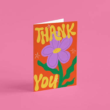 Thank You Flower Card